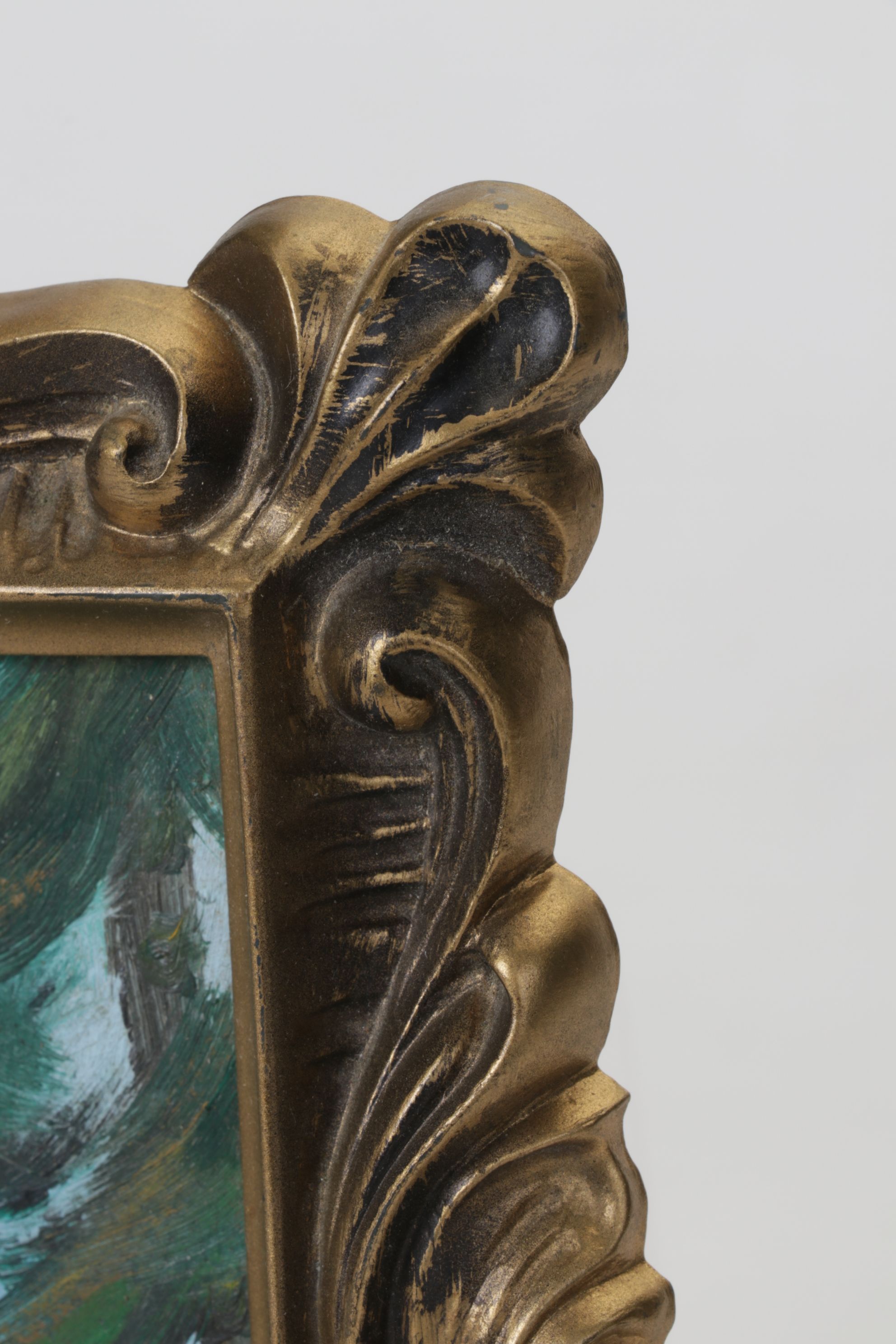 Annie Newhouse Coastal Landscape Acrylic Painting, Late 20th Century