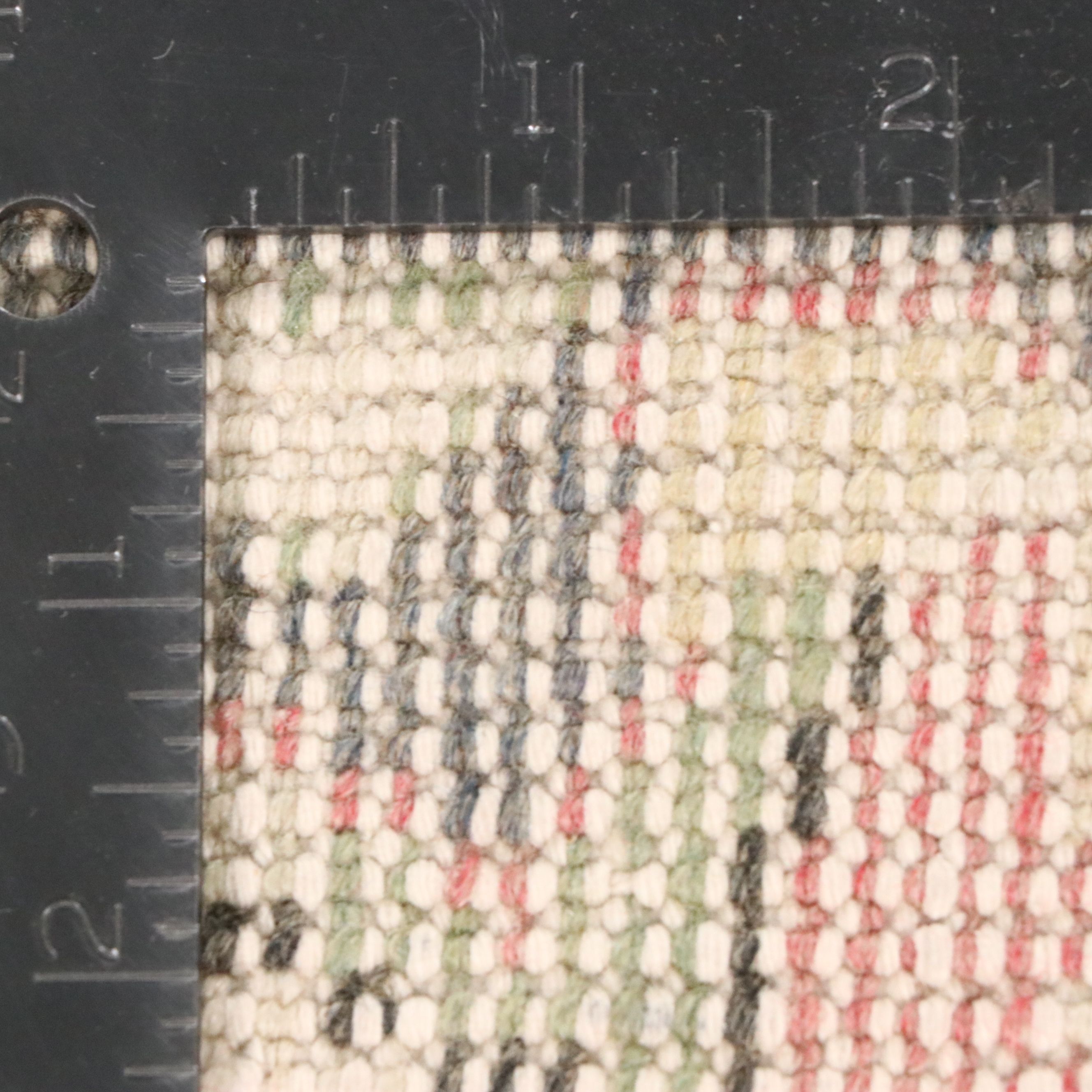 6'8 x 9'10 Hand-Knotted Turkish Oushak Area Rug