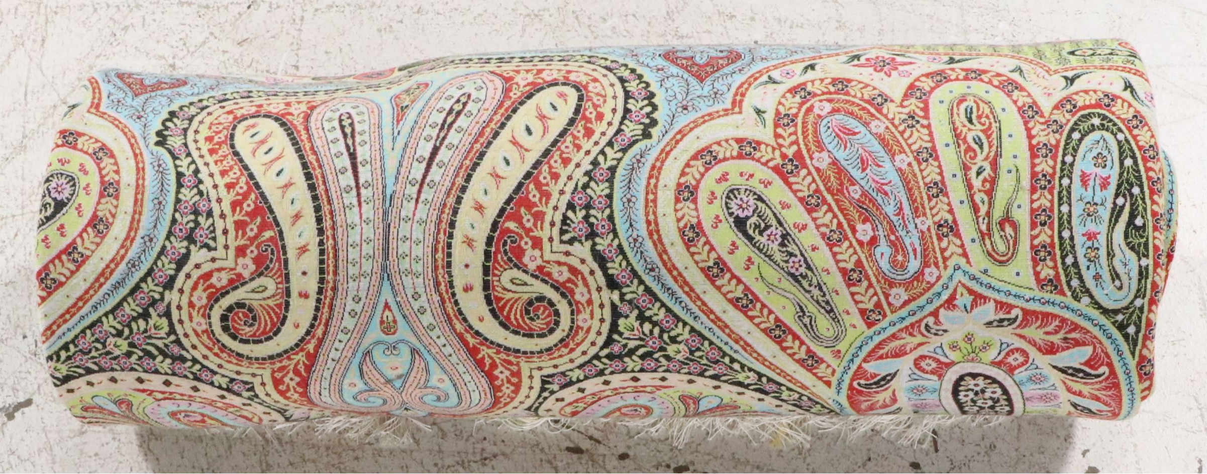 6'6 x 10'3 Hand-Knotted Persian Qom Silk Area Rug