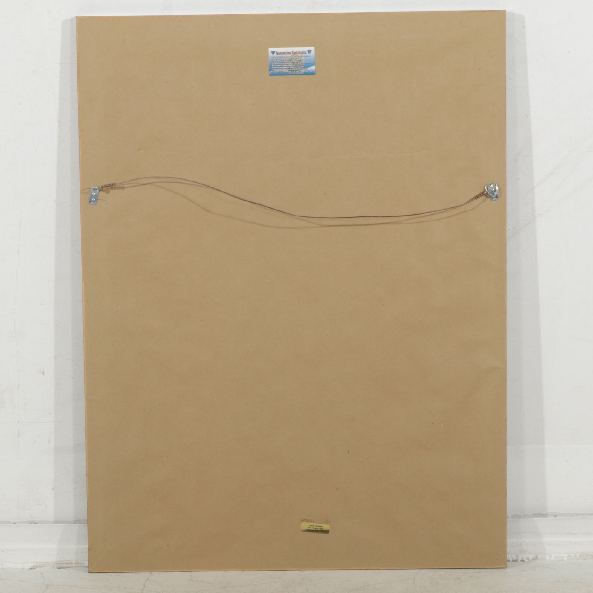 Egyptian Style Souvenir Gouache Hand Painting of King Tutankhamun & Ankhesenamun