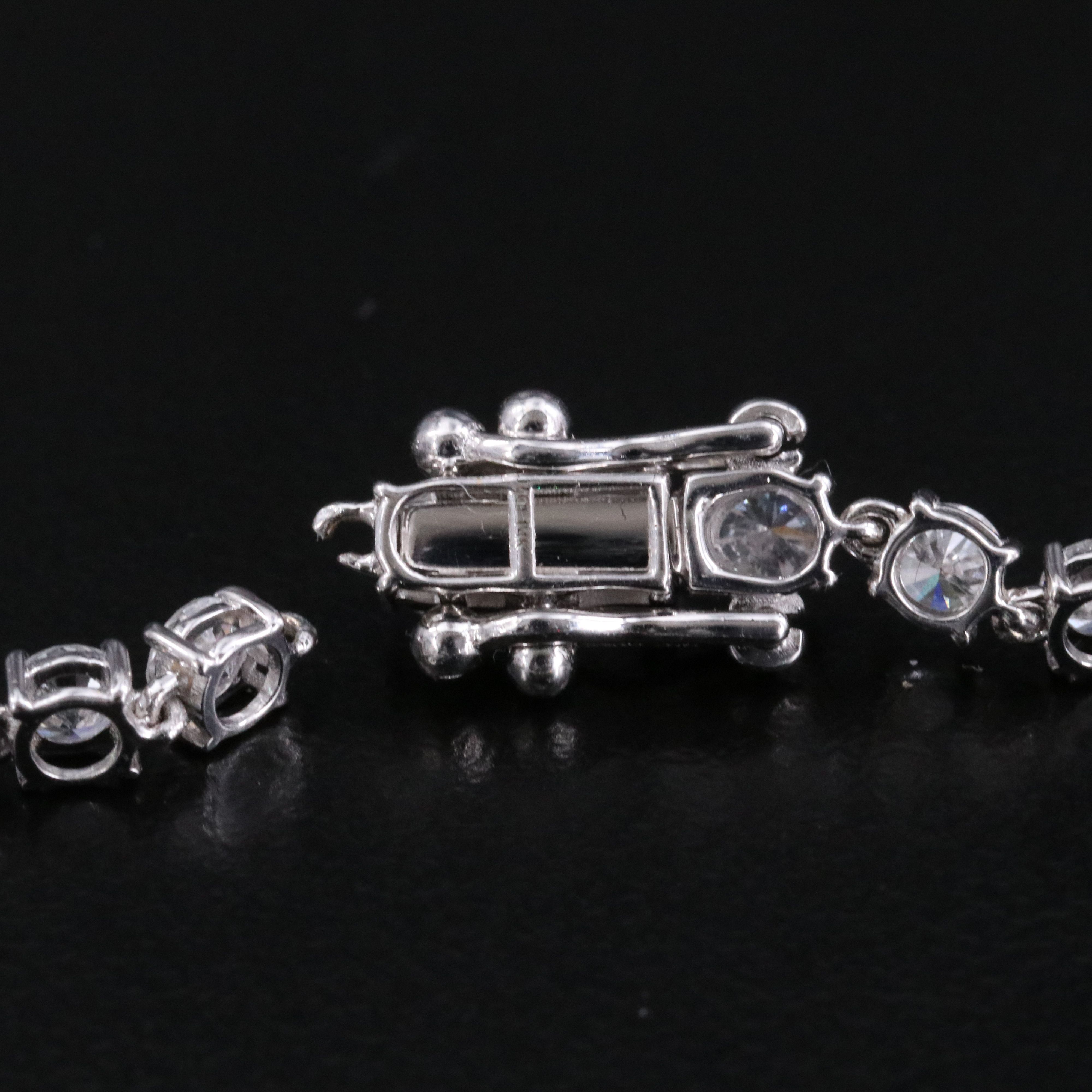 14K 3.57 CTW Lab Grown Diamond Bracelet