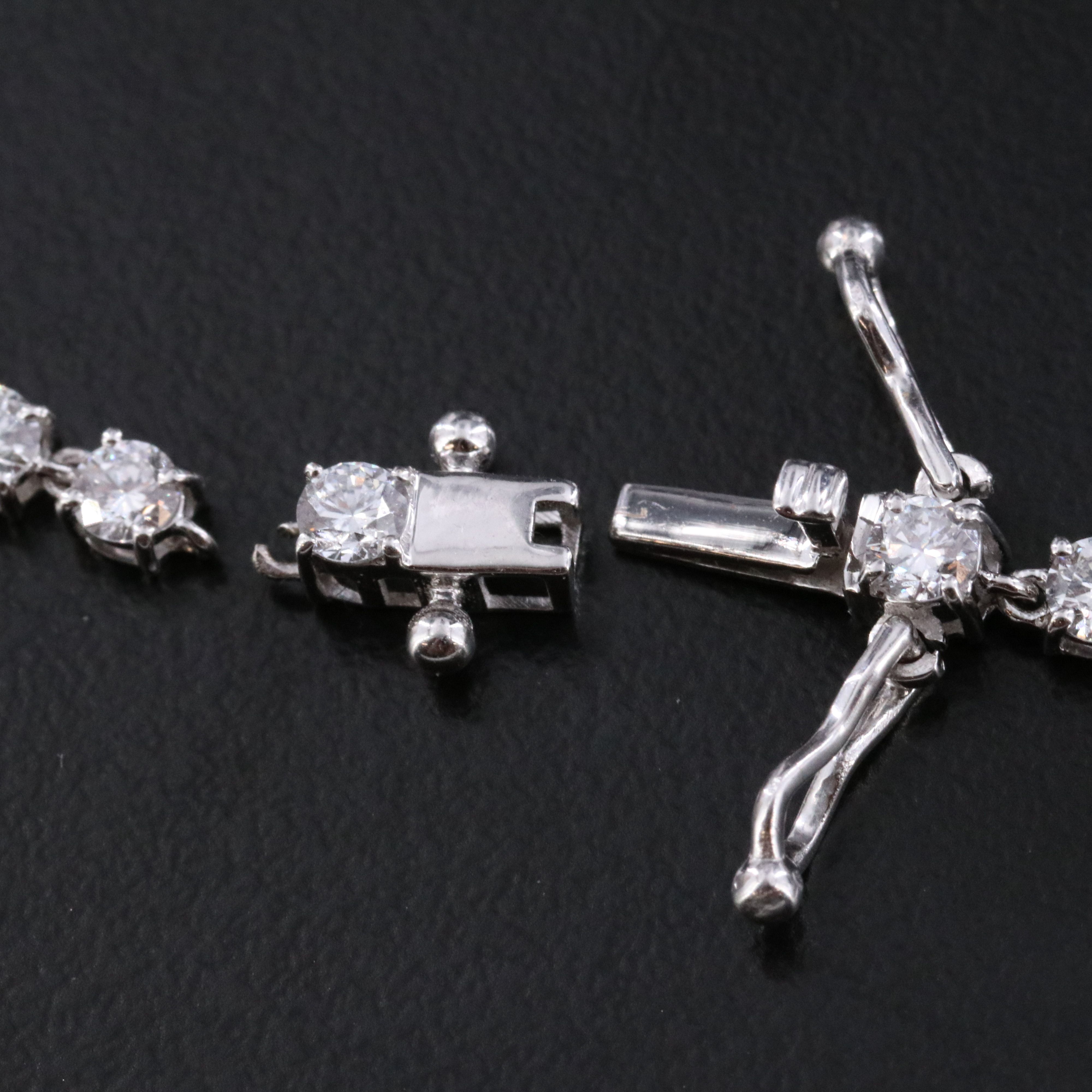 14K 3.57 CTW Lab Grown Diamond Bracelet