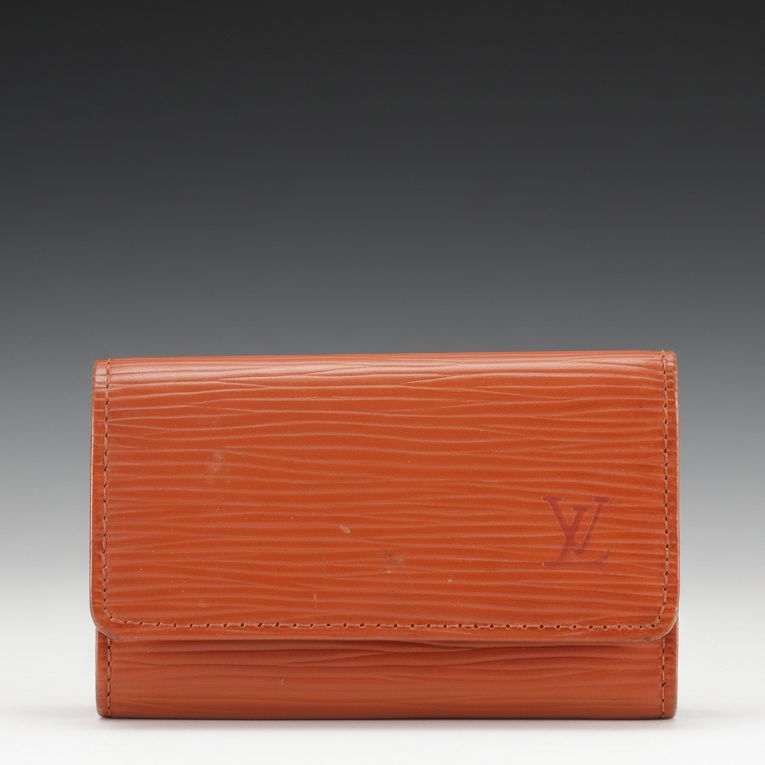 Louis Vuitton 6-Hook Key Holder in Kenyan Fawn Epi Leather