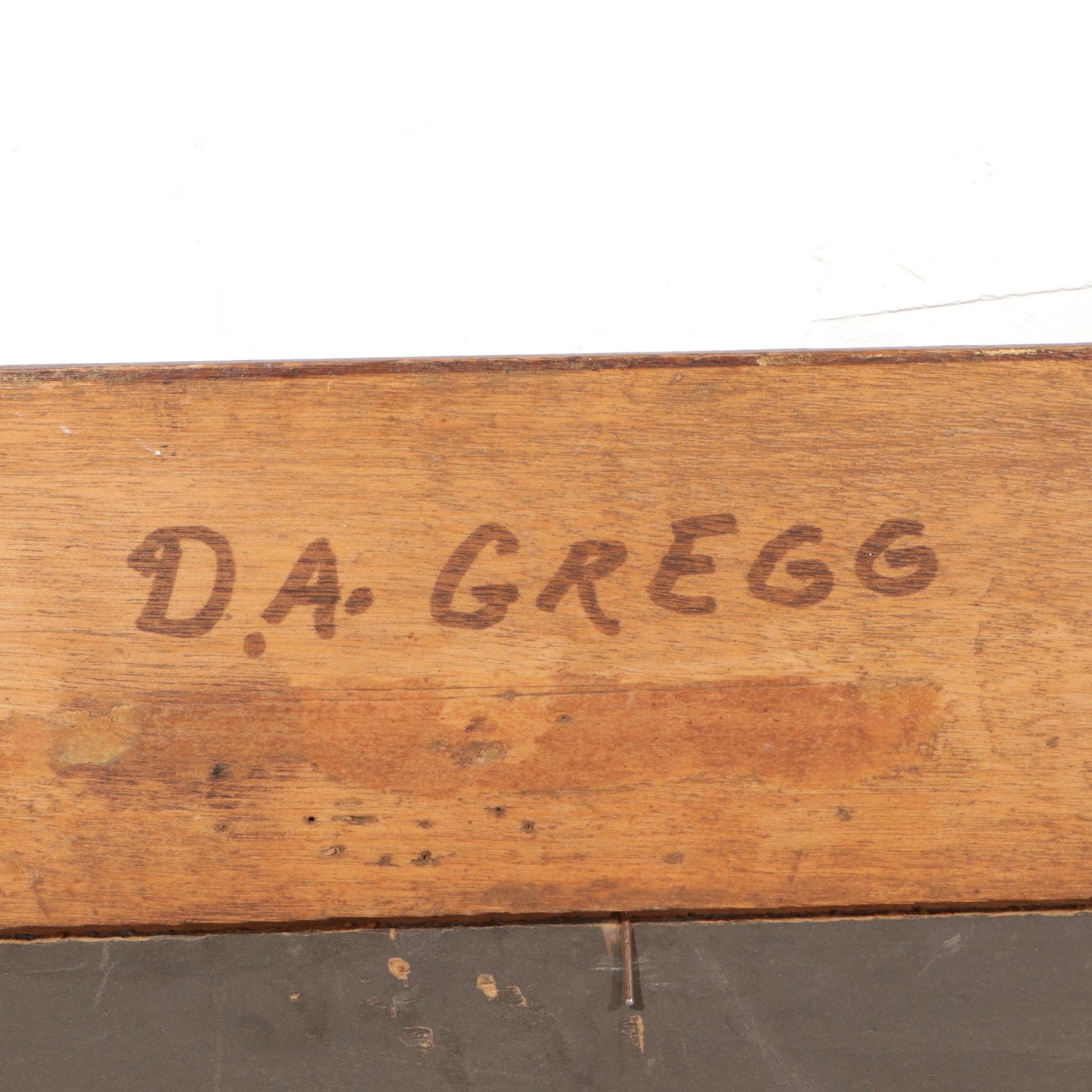 E. Adlon Landscape Oil Painting "Holman Hill, New Mexico", Mid-Late 20th Century