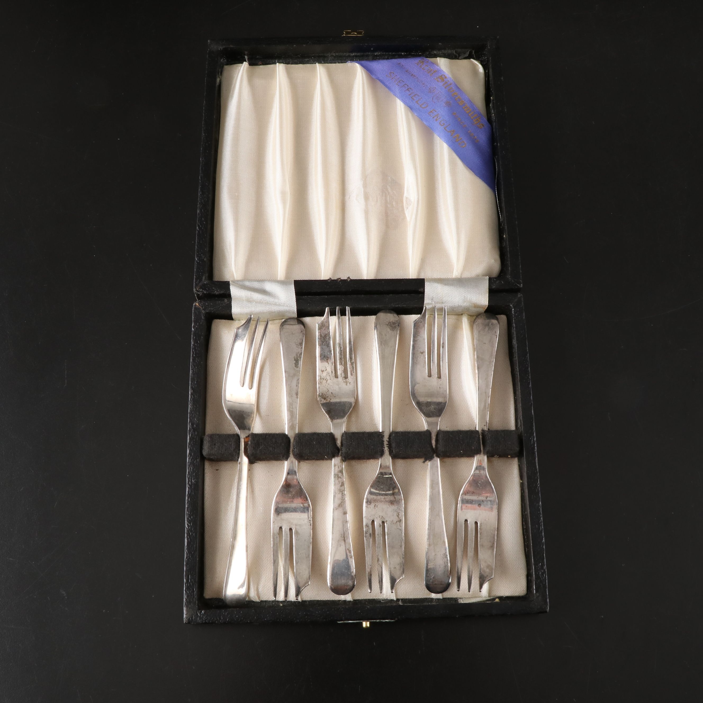 Preisner and Other Sterling Candle Holders with Silver Plate Table Accessories