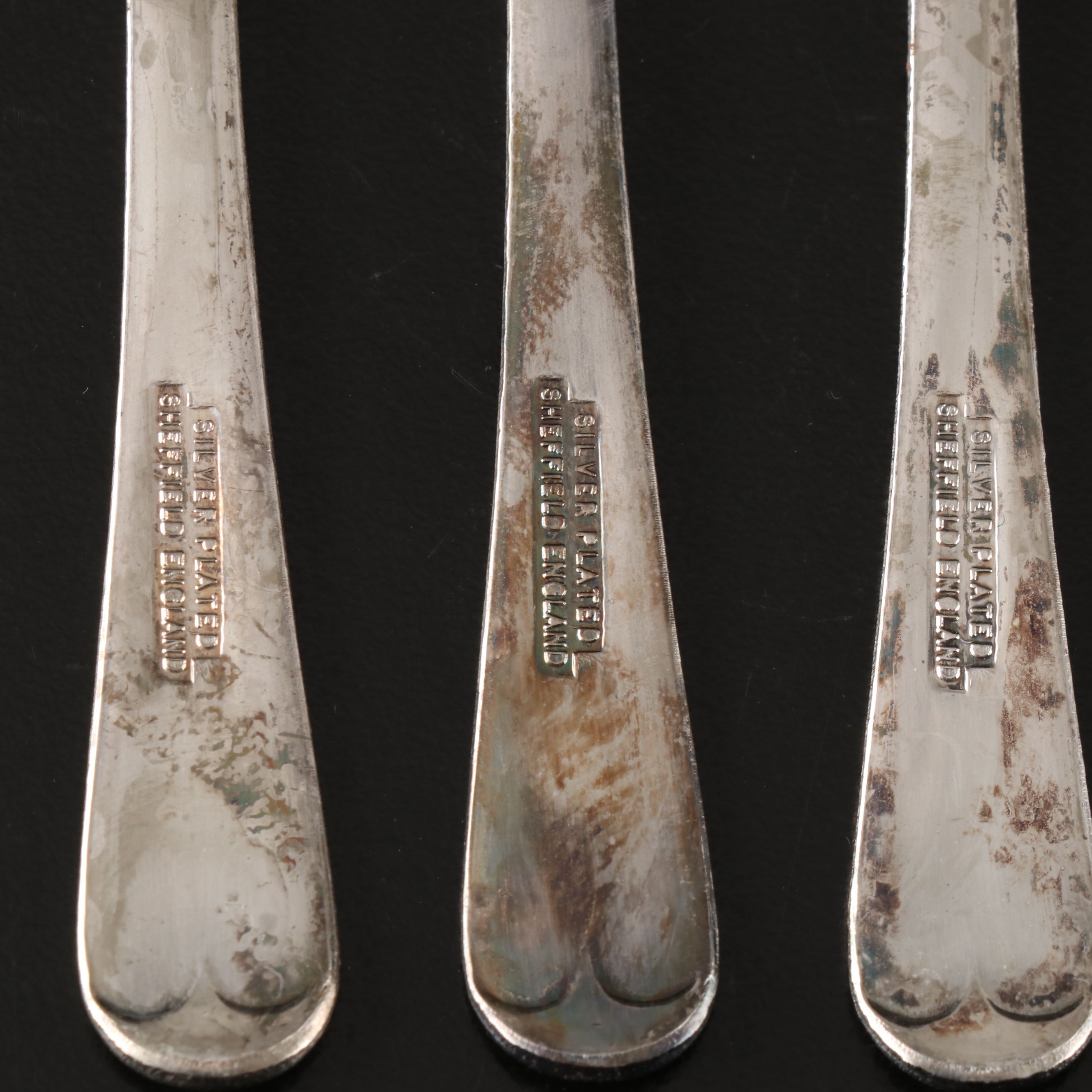 Preisner and Other Sterling Candle Holders with Silver Plate Table Accessories