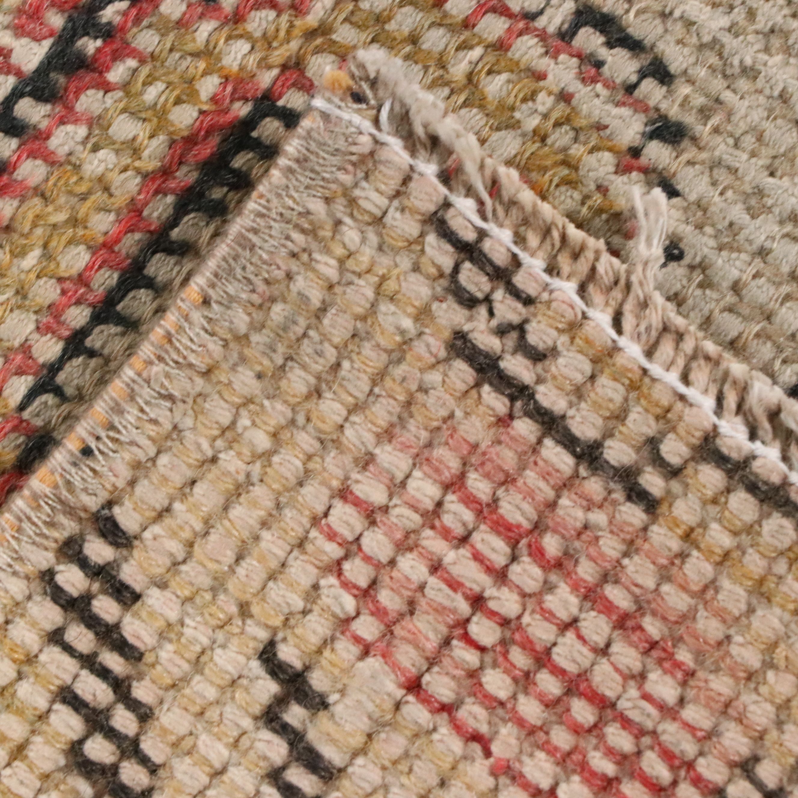 4' x 7' Hand-Knotted Turkish Anatolian Medallion Area Rug