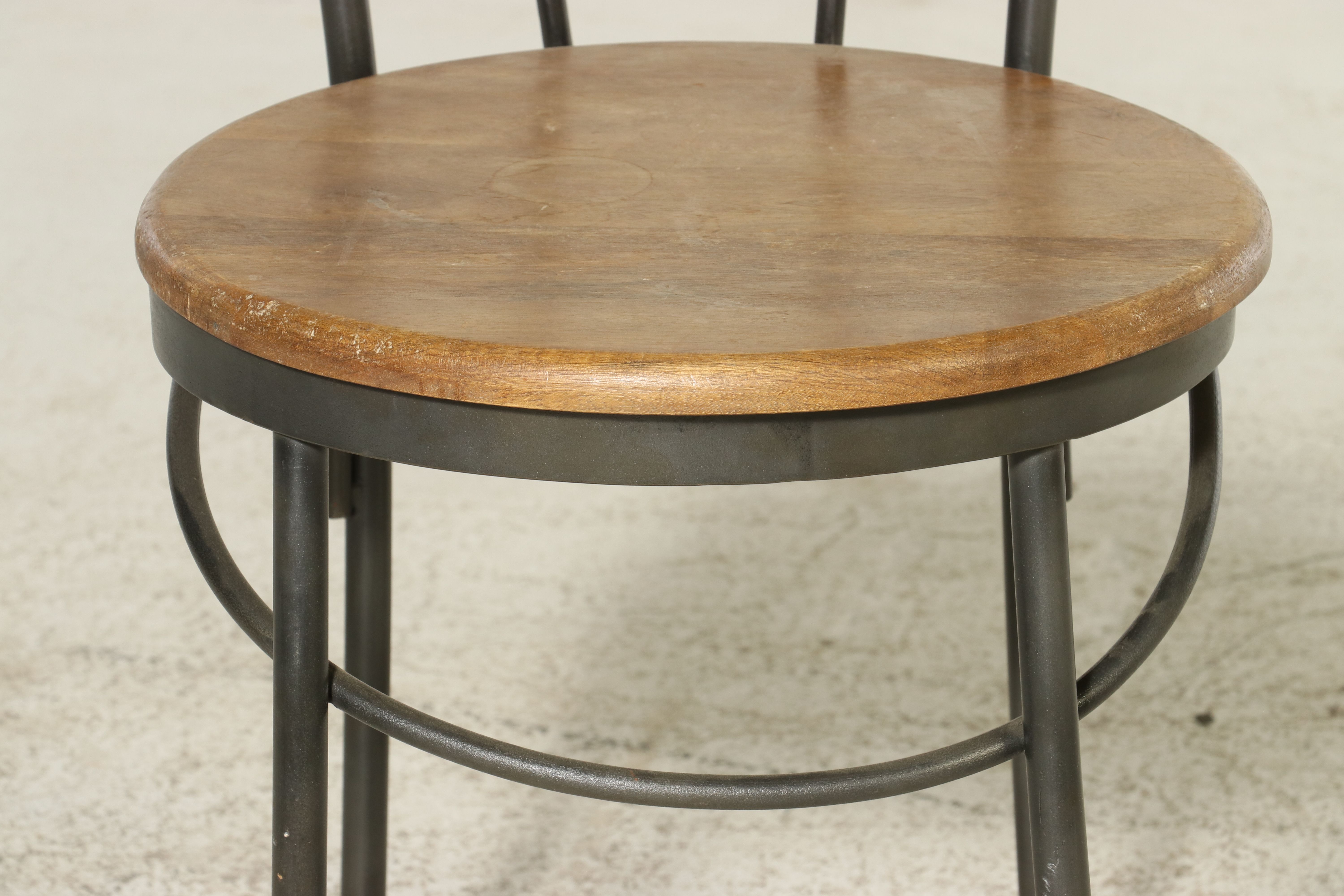 Contemporary Industrial Art Nouveau Style Bistro Chair