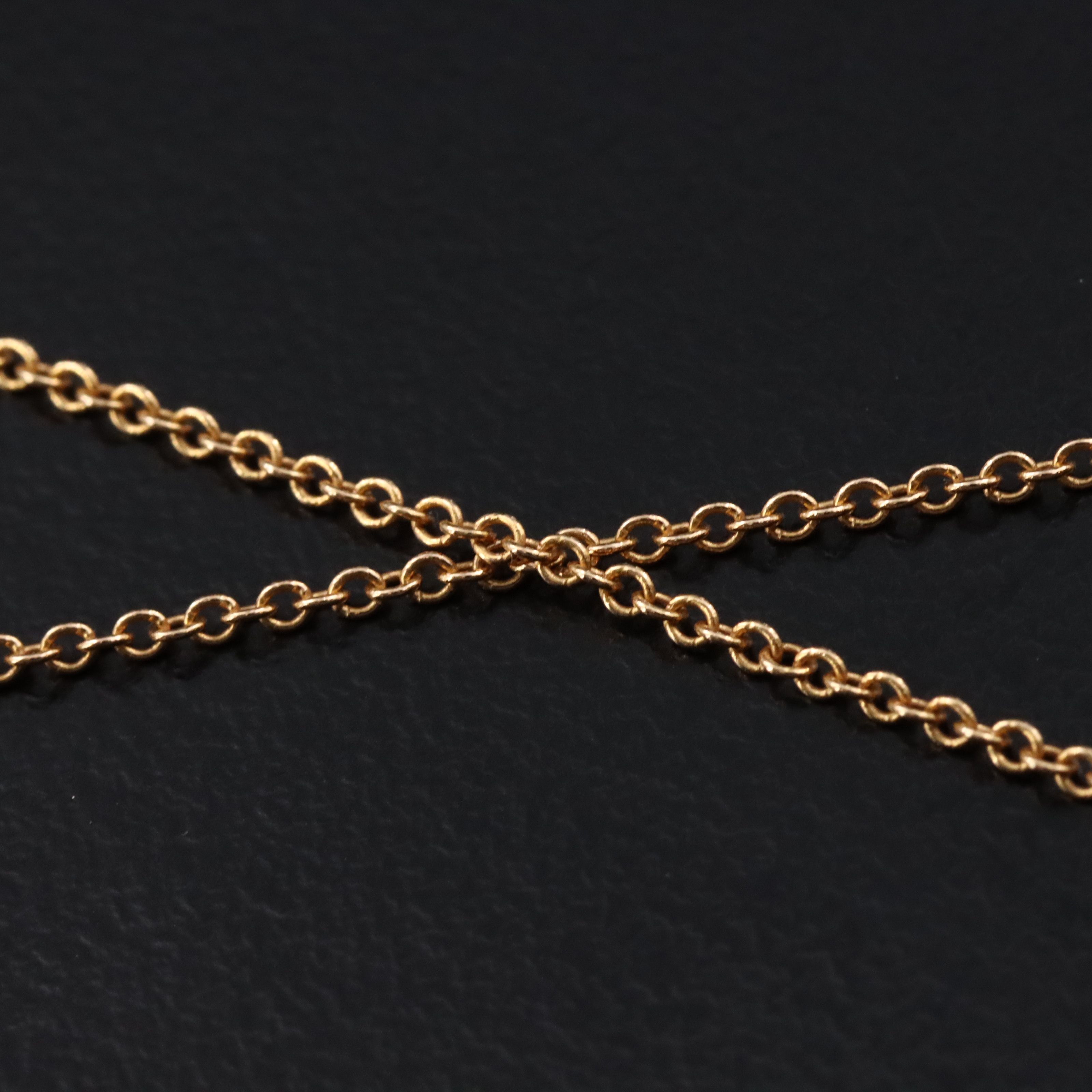 Tiffany & Co. 18K Diamond Solitaire Necklace