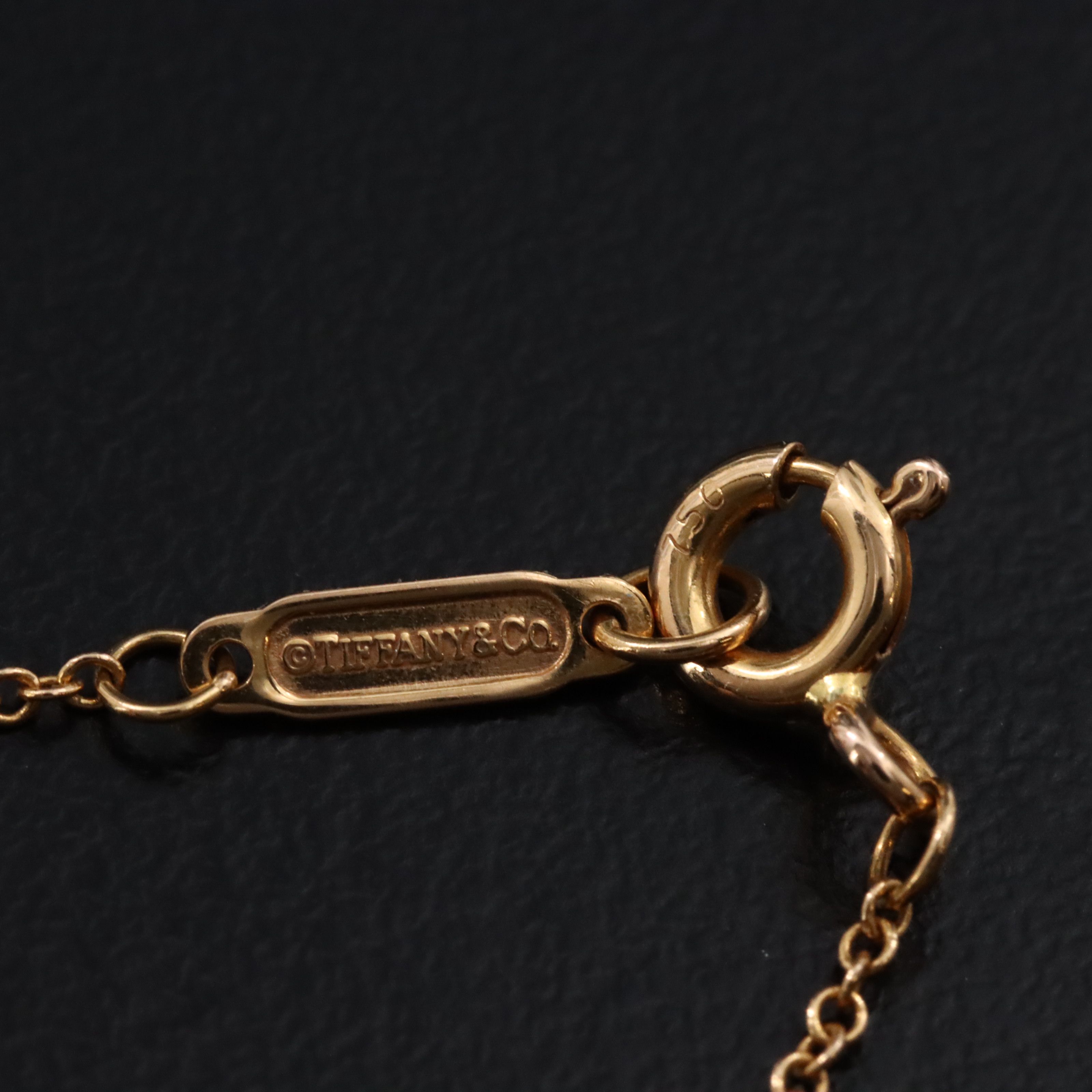 Tiffany & Co. 18K Diamond Solitaire Necklace