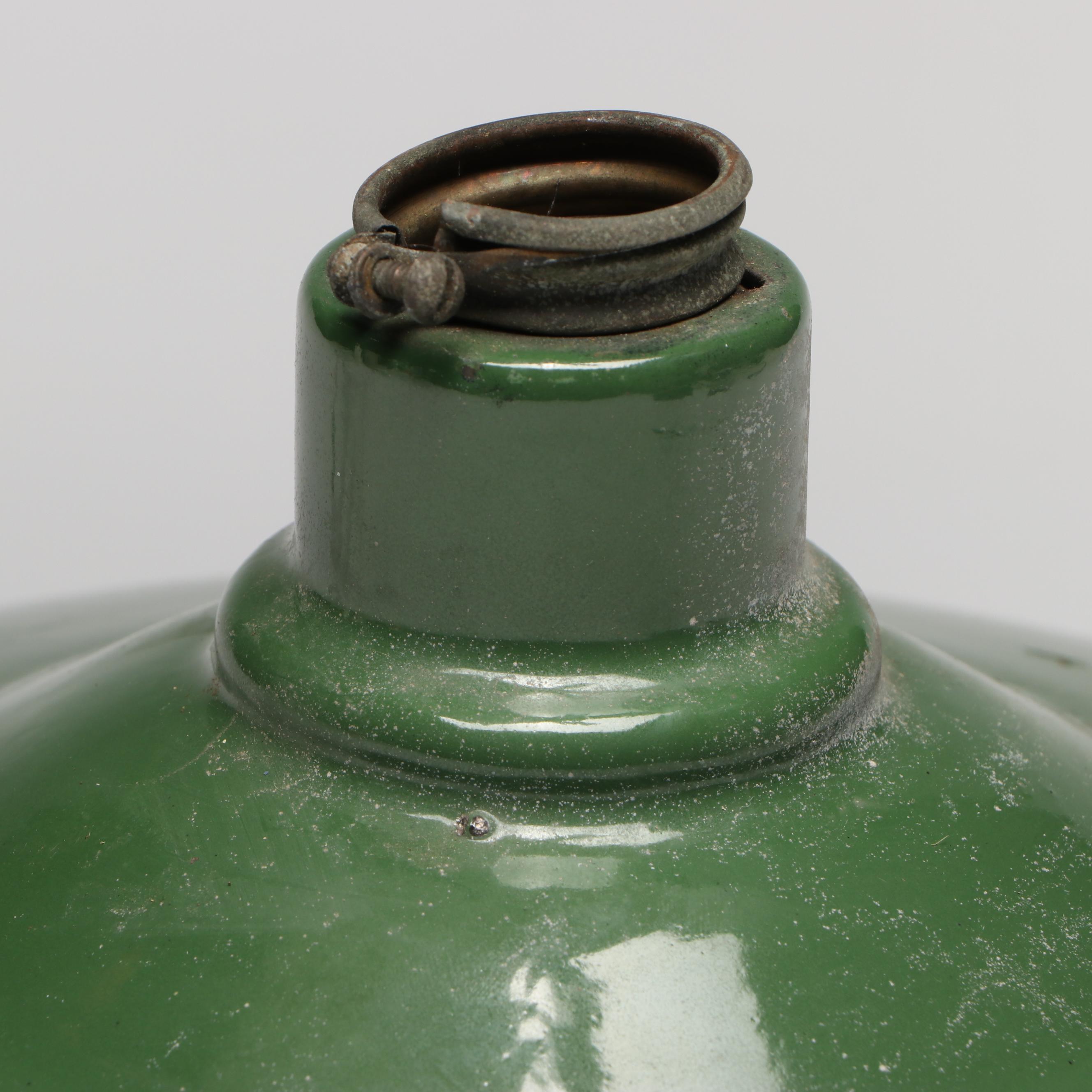 Westinghouse Enameled Metal Industrial Pendant Lamp Shade, Mid-20th C.