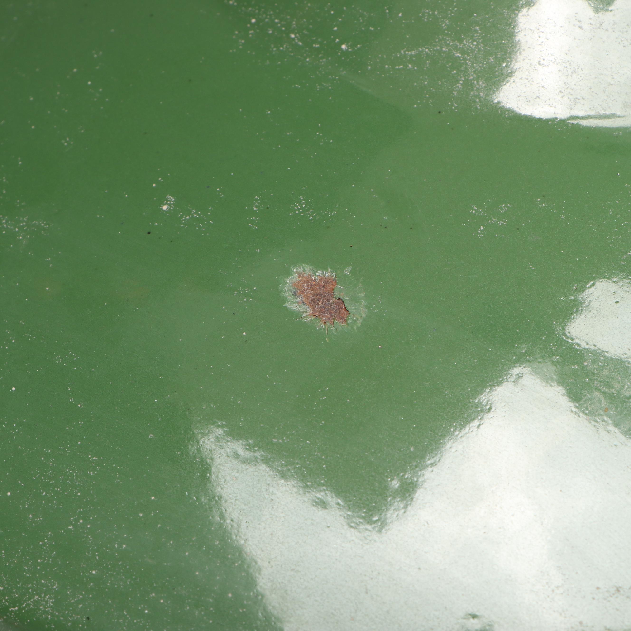 Westinghouse Enameled Metal Industrial Pendant Lamp Shade, Mid-20th C.