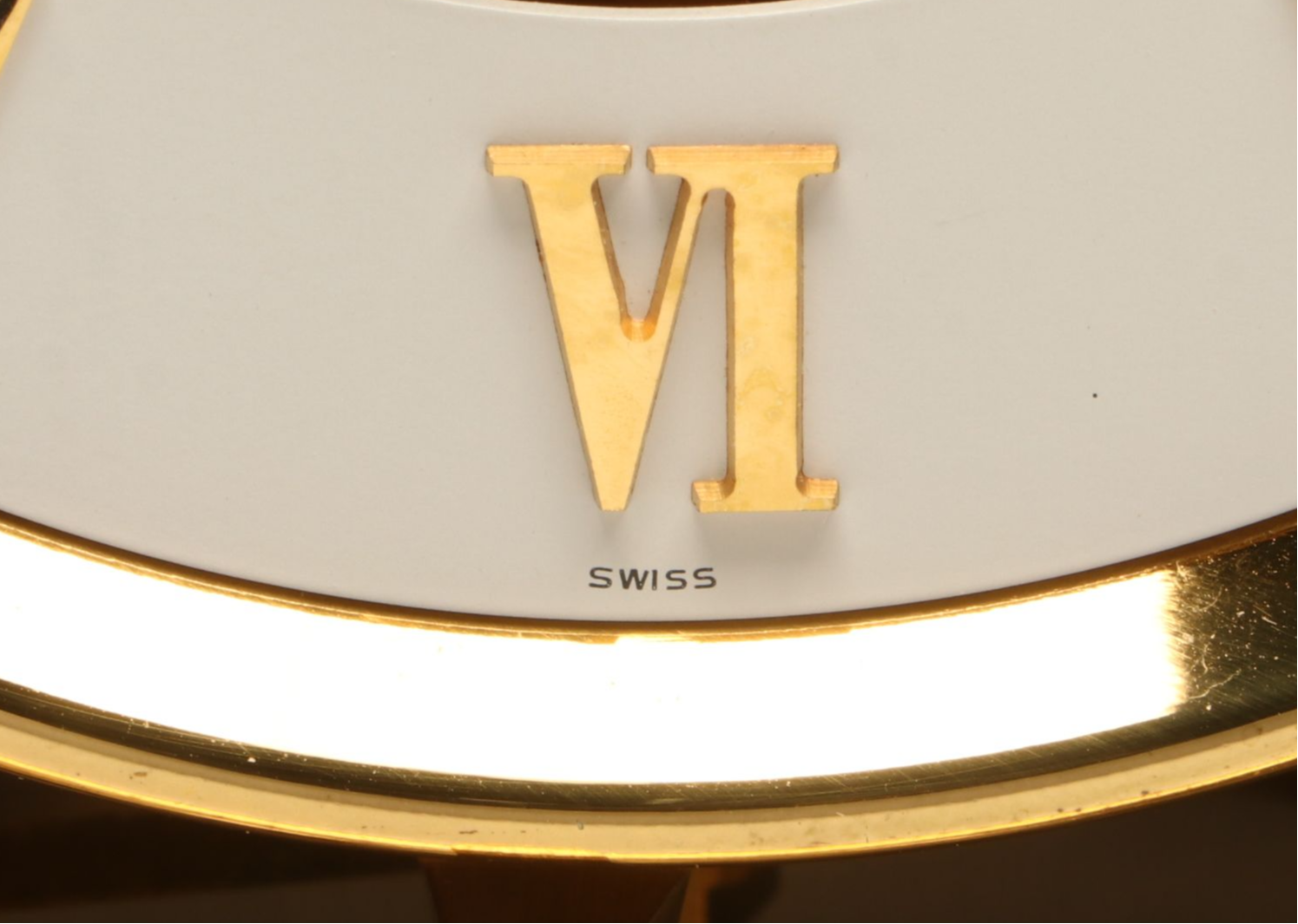 LeCoultre "Atmos" Brass Skeleton Desk Clock