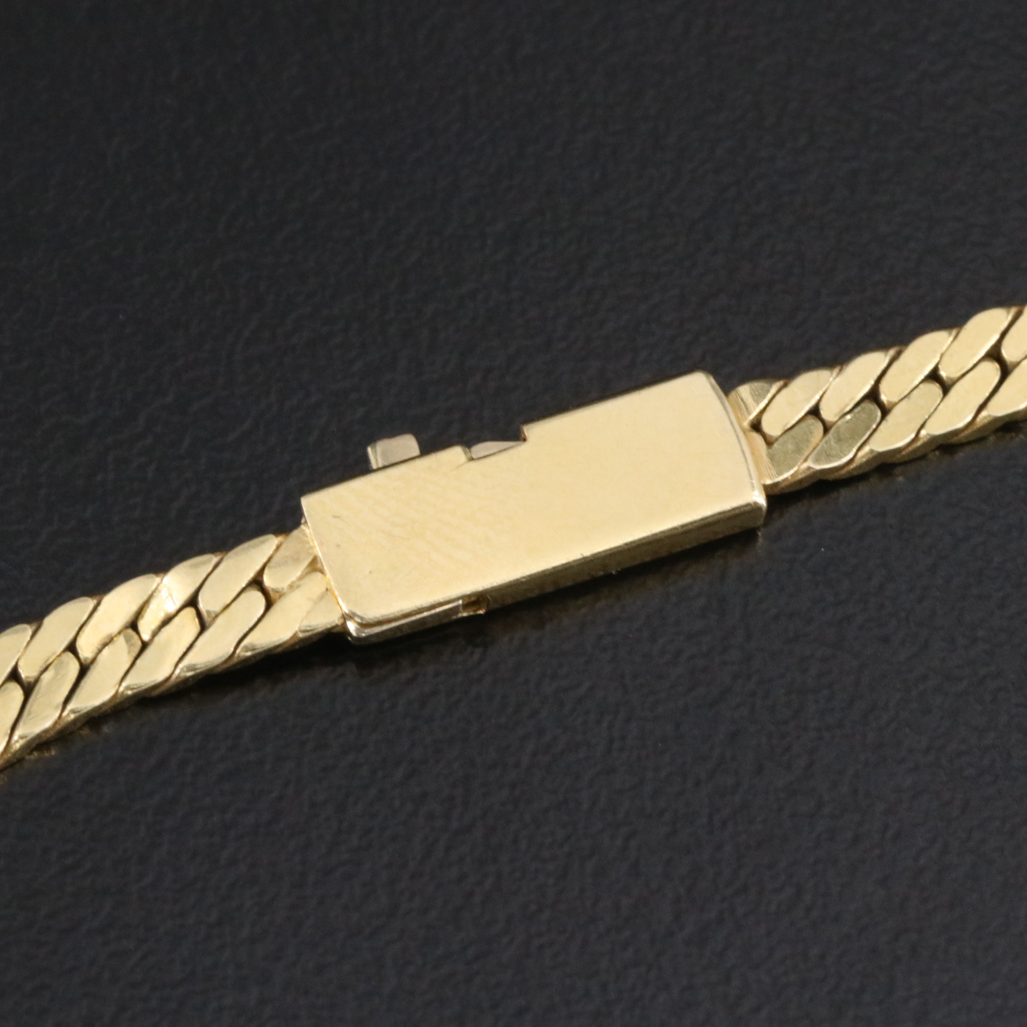 14K Herringbone Chain Necklace