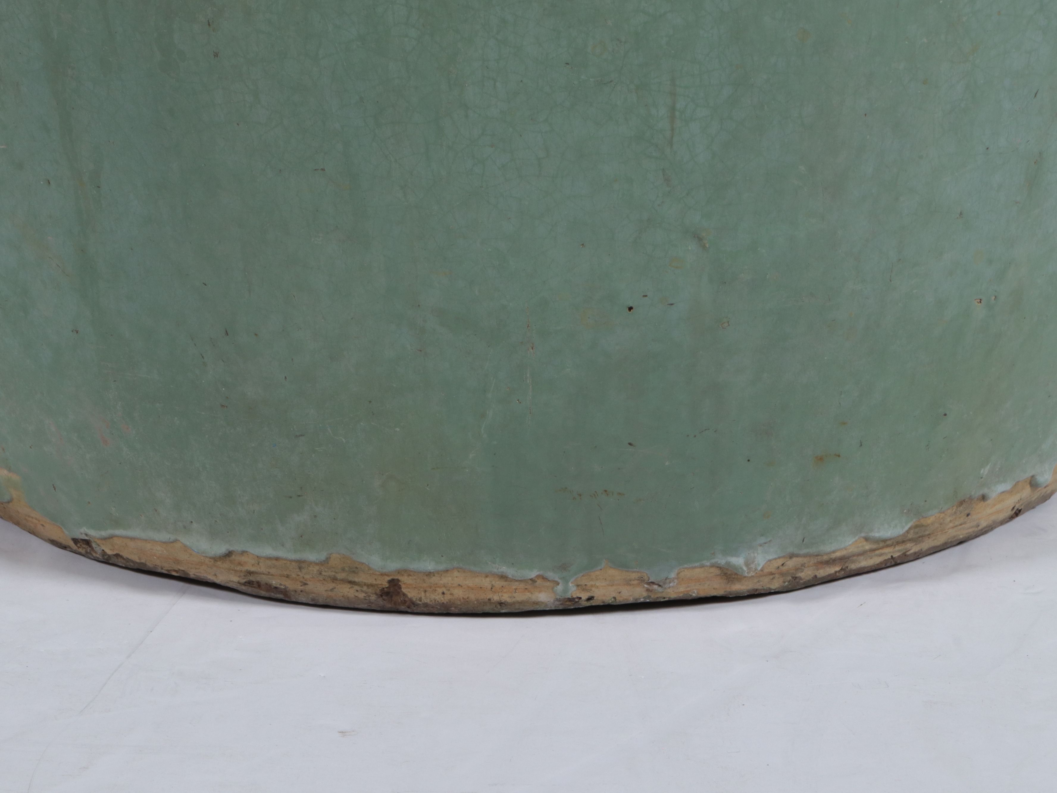 Chinese Style Celadon Glazed Ceramic Jar