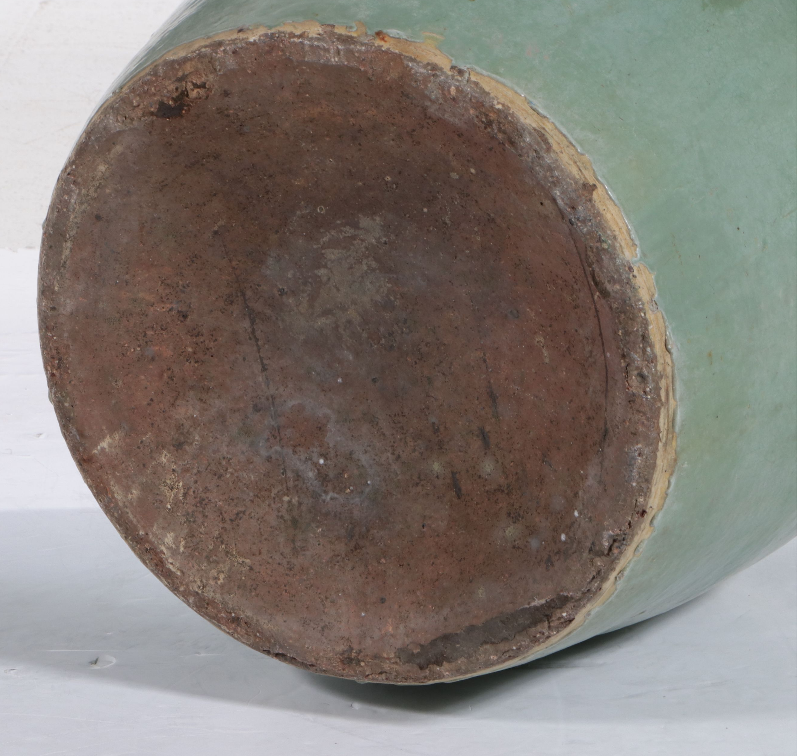 Chinese Style Celadon Glazed Ceramic Jar