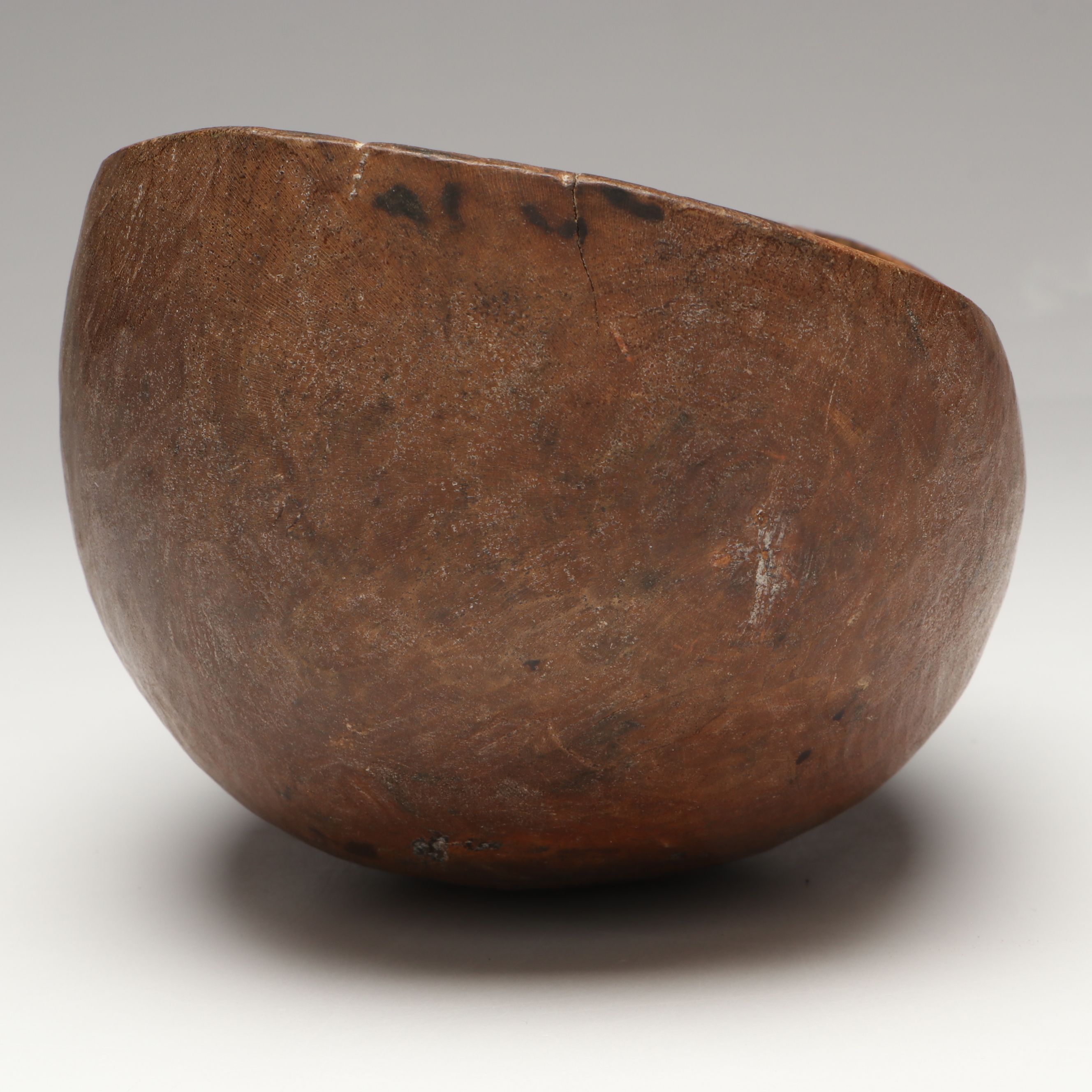 Carved Coconut Shell Bowl