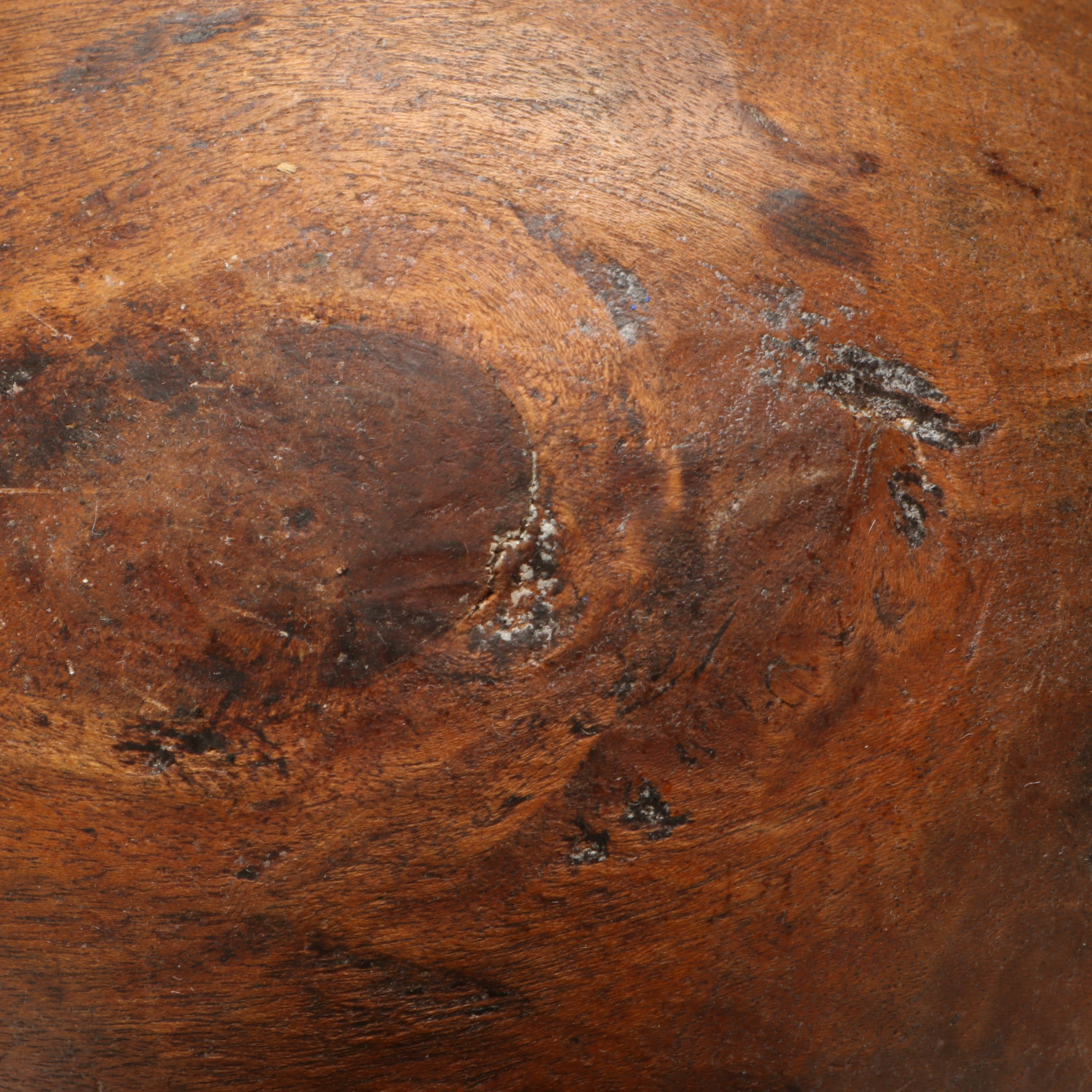 Carved Coconut Shell Bowl