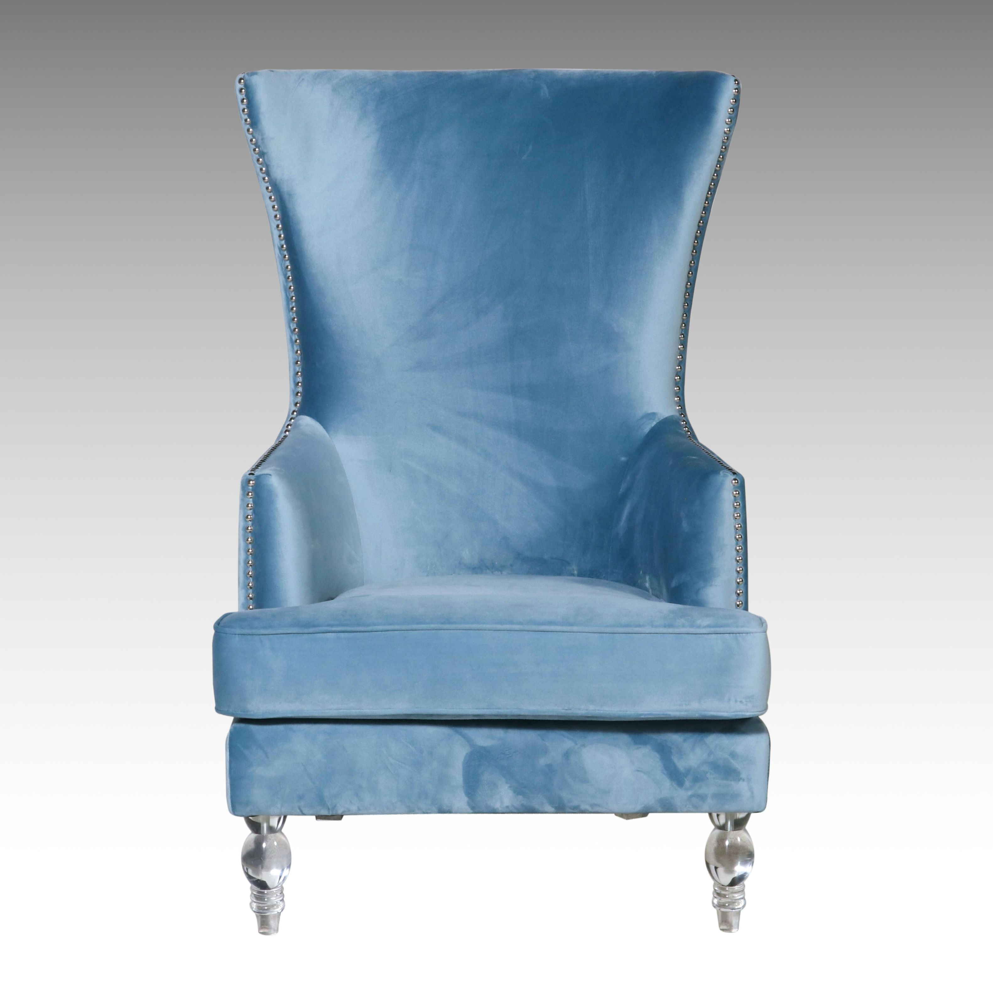 Safavieh Couture "Geode" Modern Wingback Chair