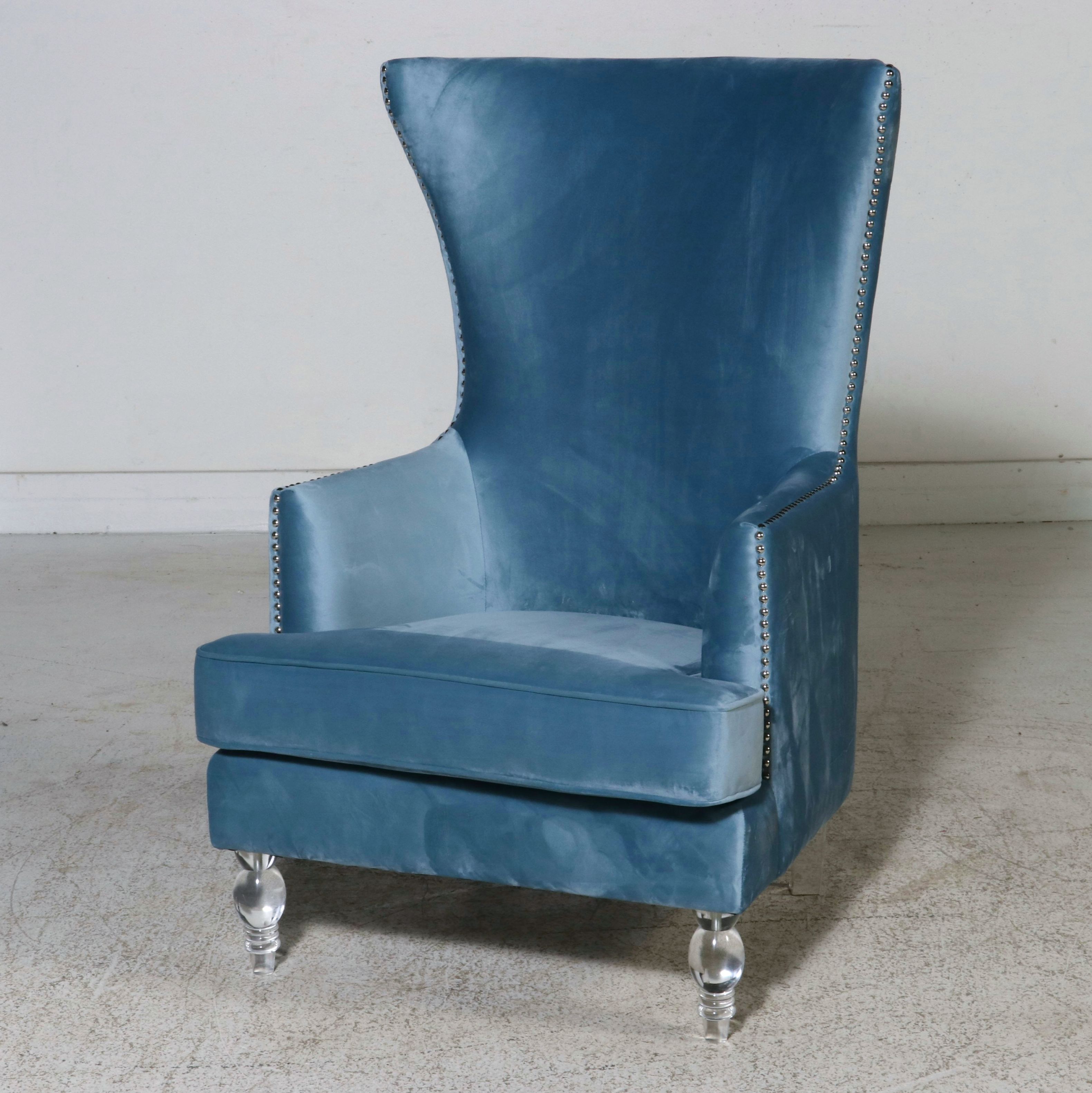 Safavieh Couture "Geode" Modern Wingback Chair