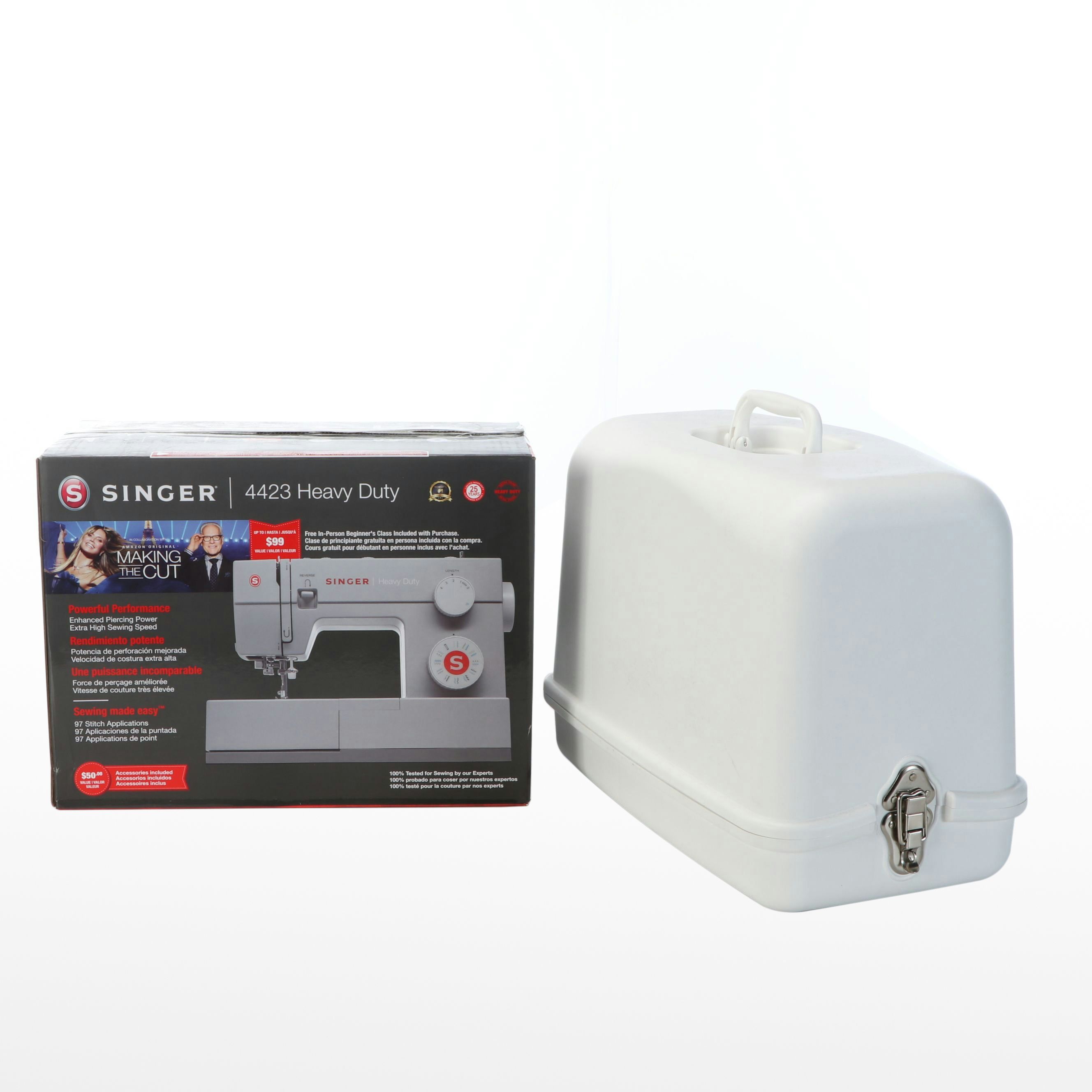 Singer Heavy Duty Sewing Machine with Case