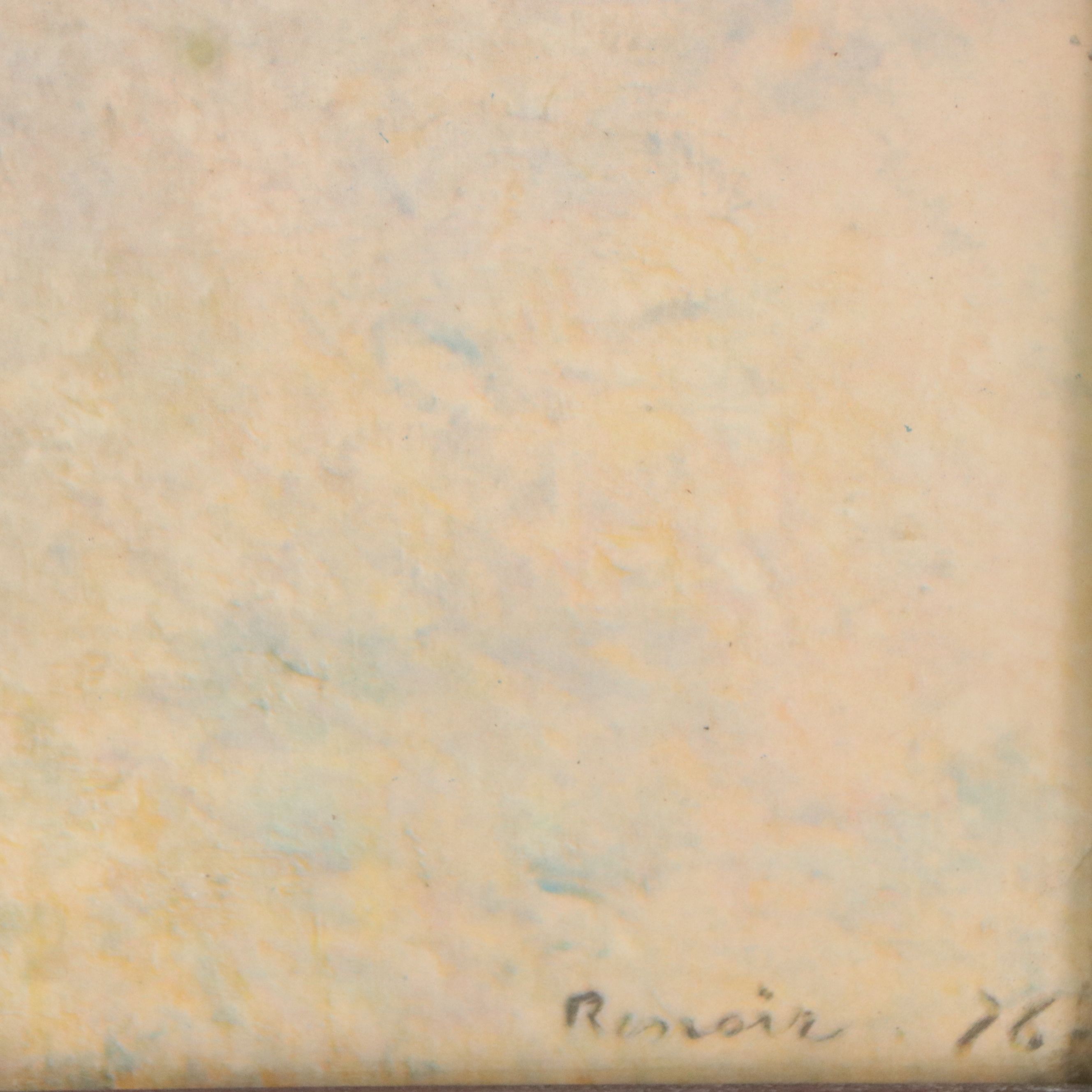 Offset Lithograph After Pierre-Auguste Renoir "A Girl with a Watering Can"