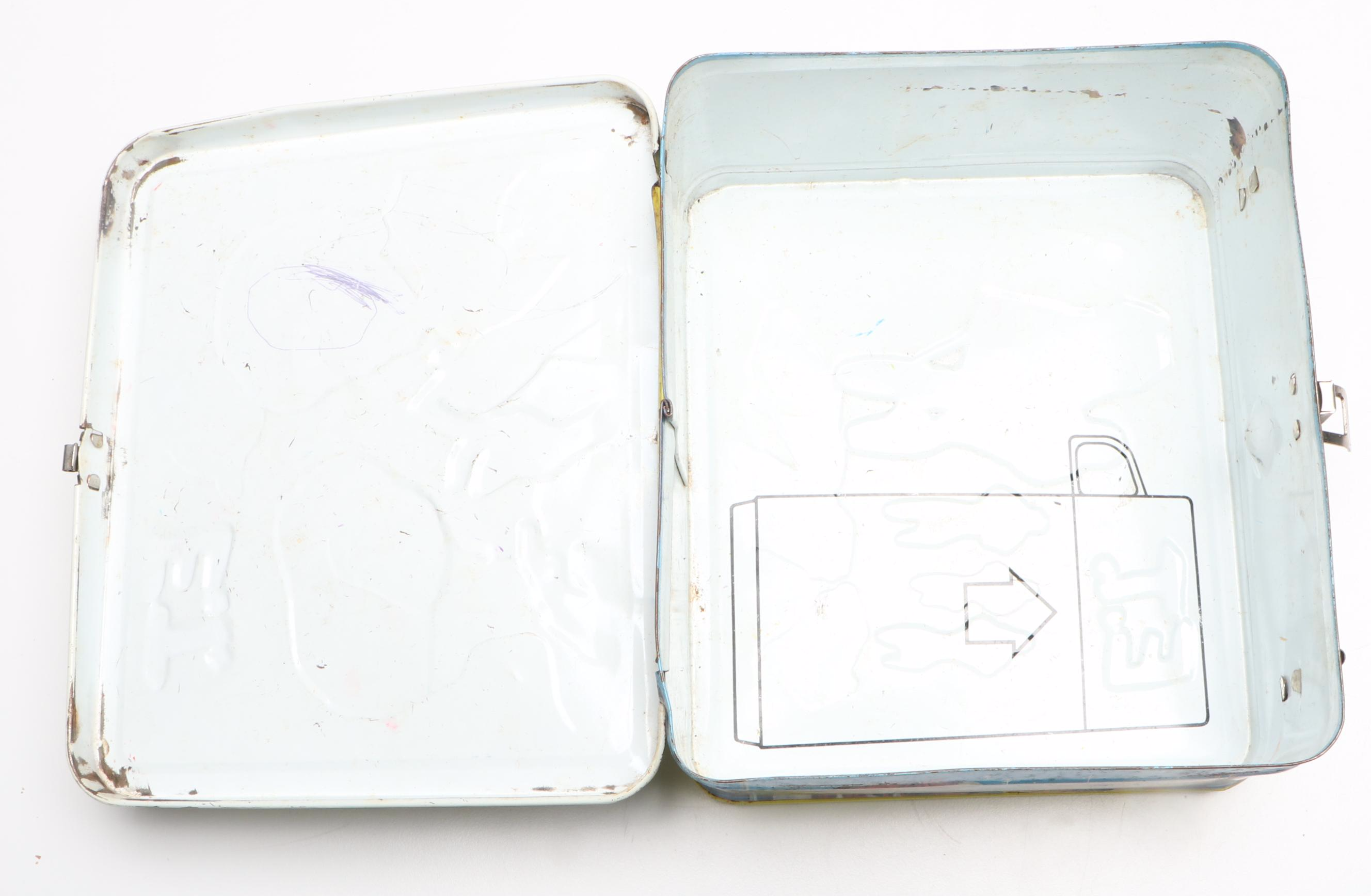 Aladdin Industries E.T. Lunchbox with Other Folding Trays, 1982