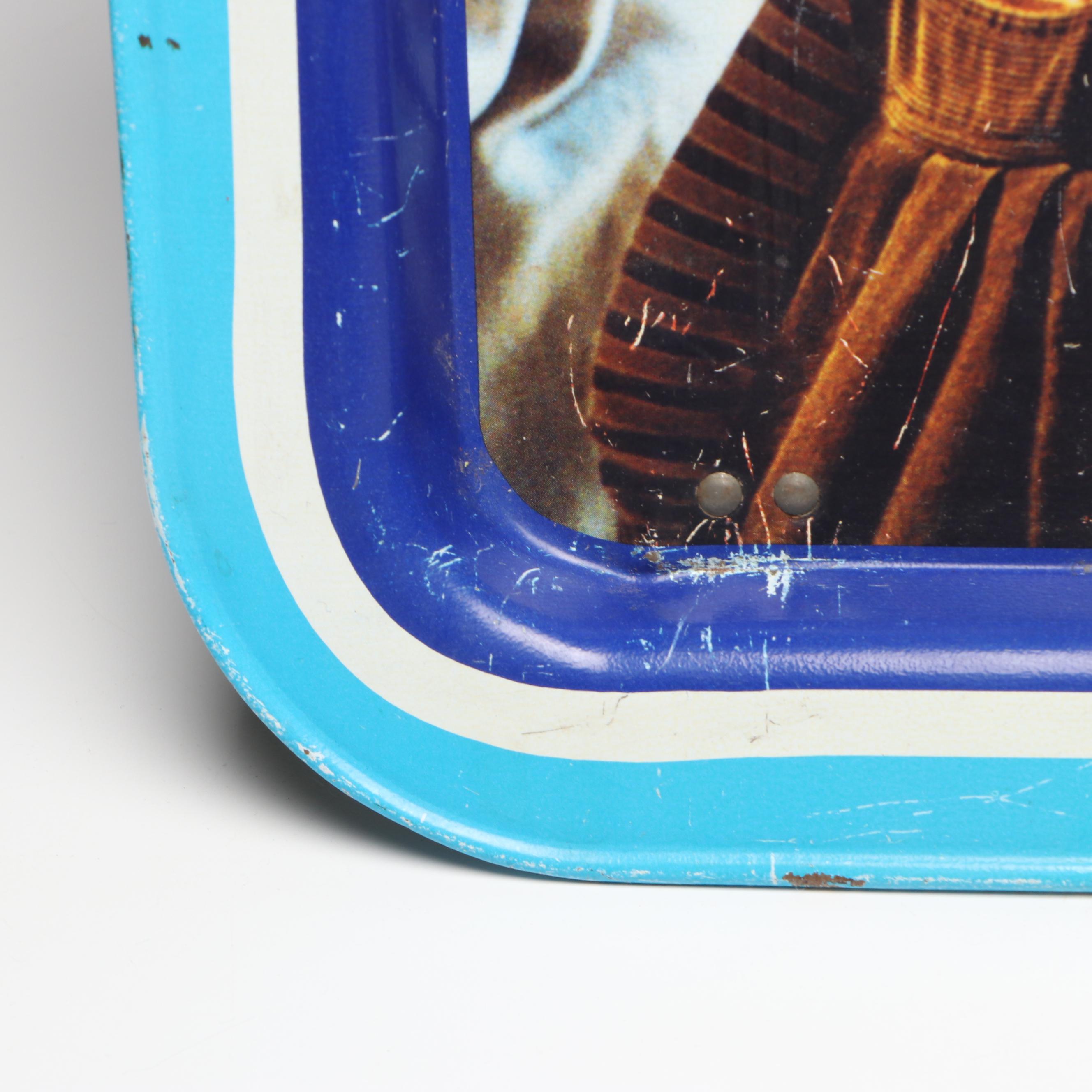 Aladdin Industries E.T. Lunchbox with Other Folding Trays, 1982