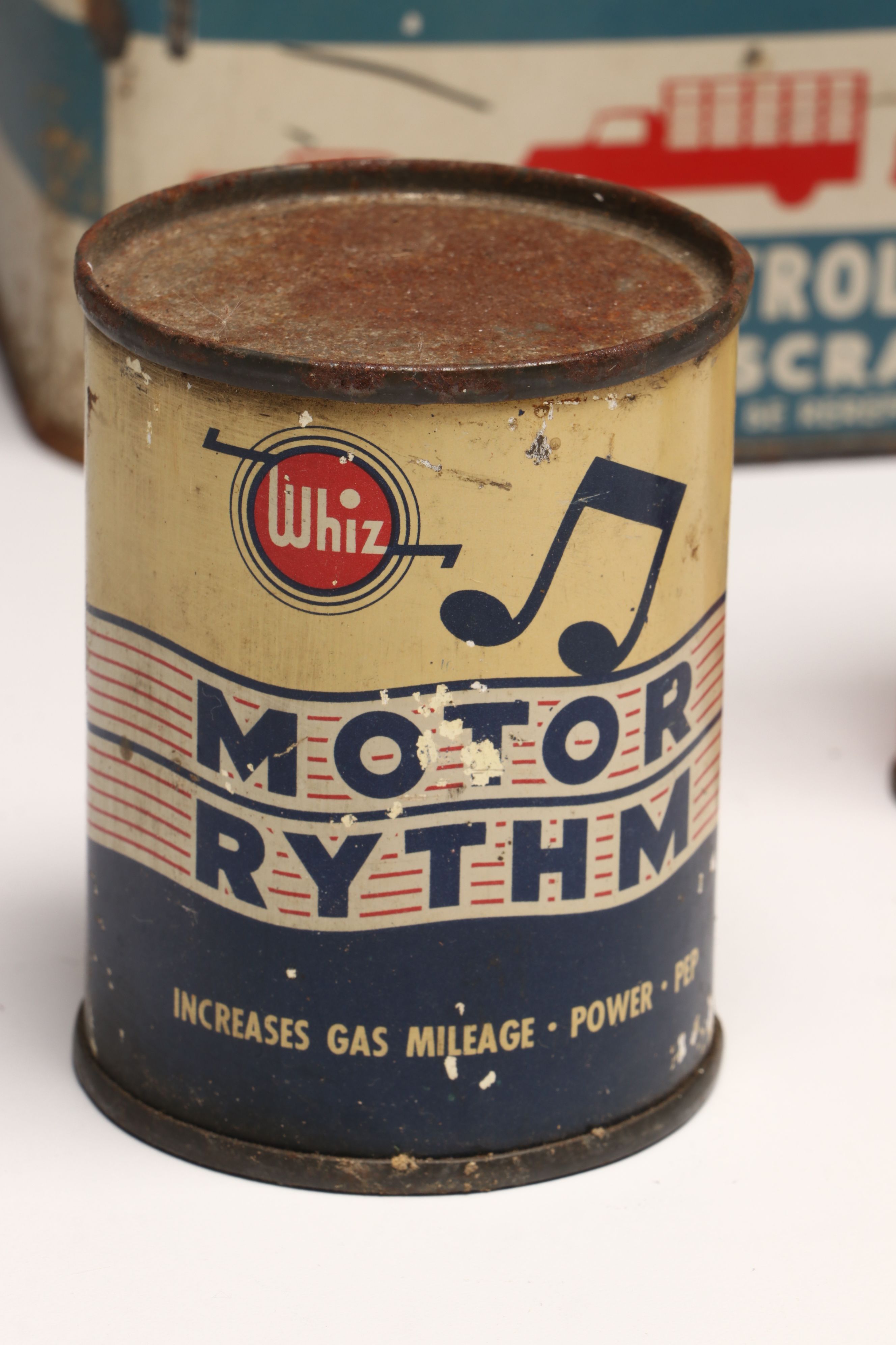 Penn-Rad Motor Oil Can, Du Pont Gelatin Wood Crate and More Vintage Memorabilia