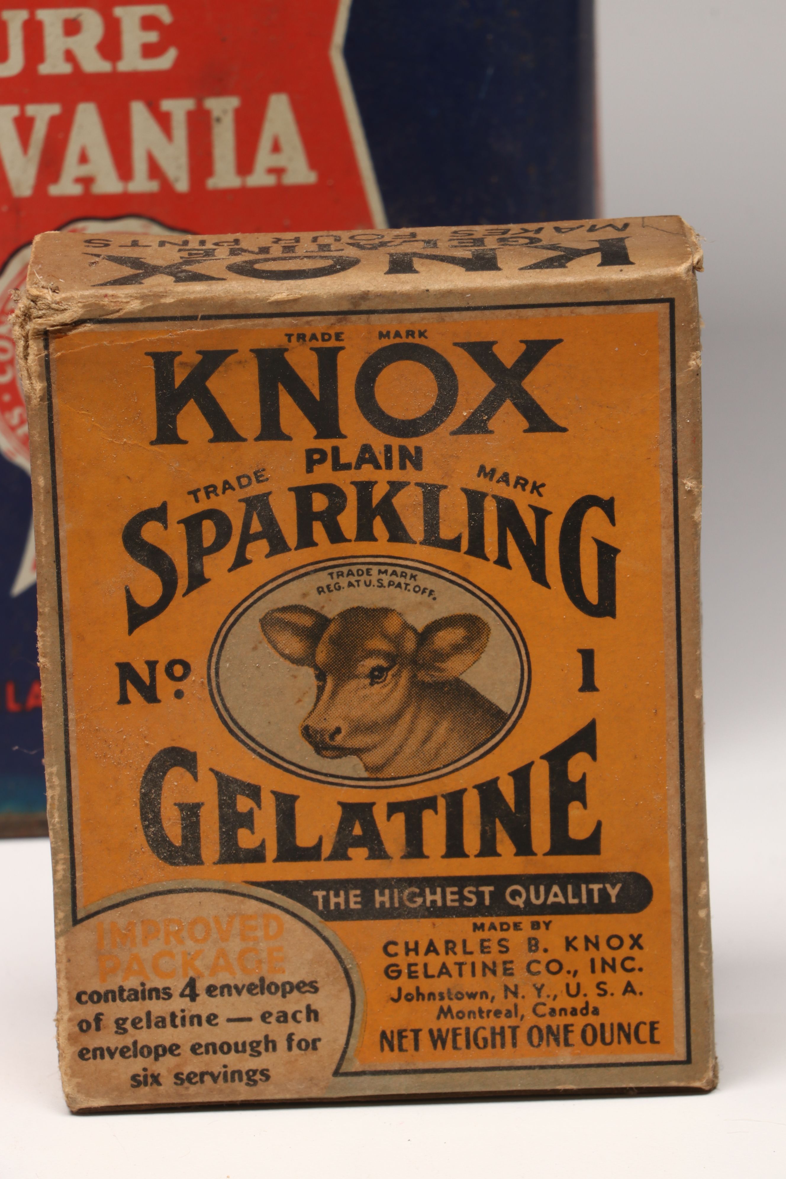 Penn-Rad Motor Oil Can, Du Pont Gelatin Wood Crate and More Vintage Memorabilia