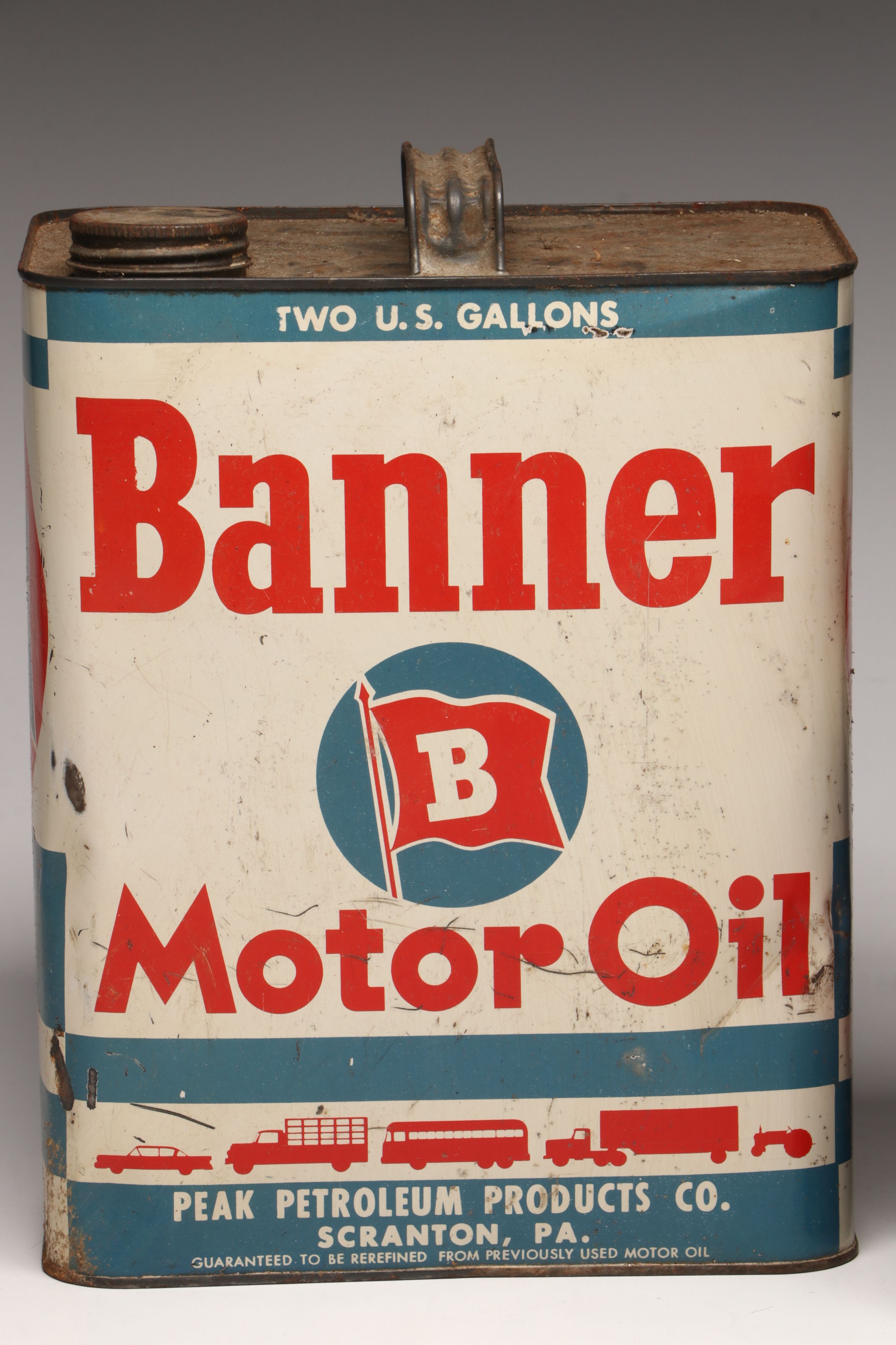 Penn-Rad Motor Oil Can, Du Pont Gelatin Wood Crate and More Vintage Memorabilia