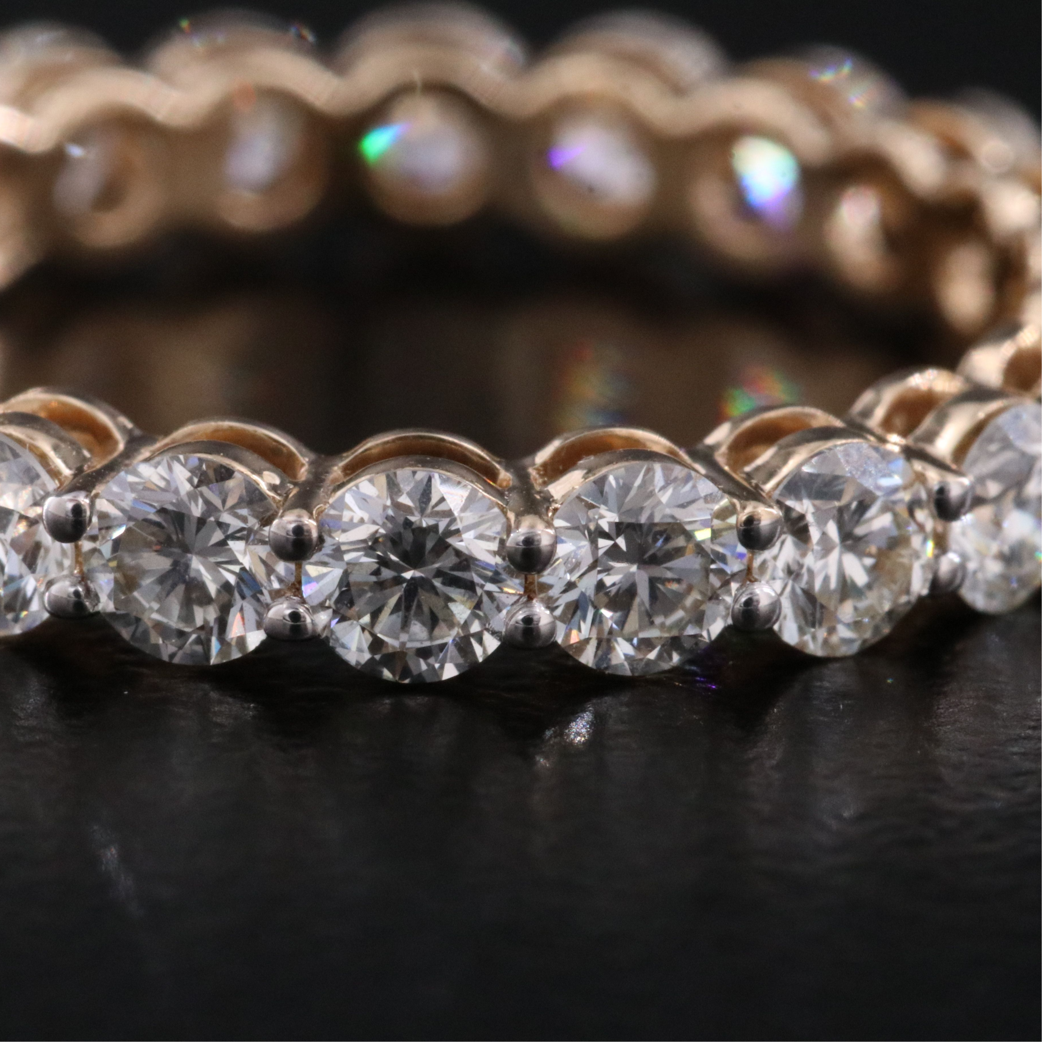 14K 2.22 CTW Diamond Eternity Band