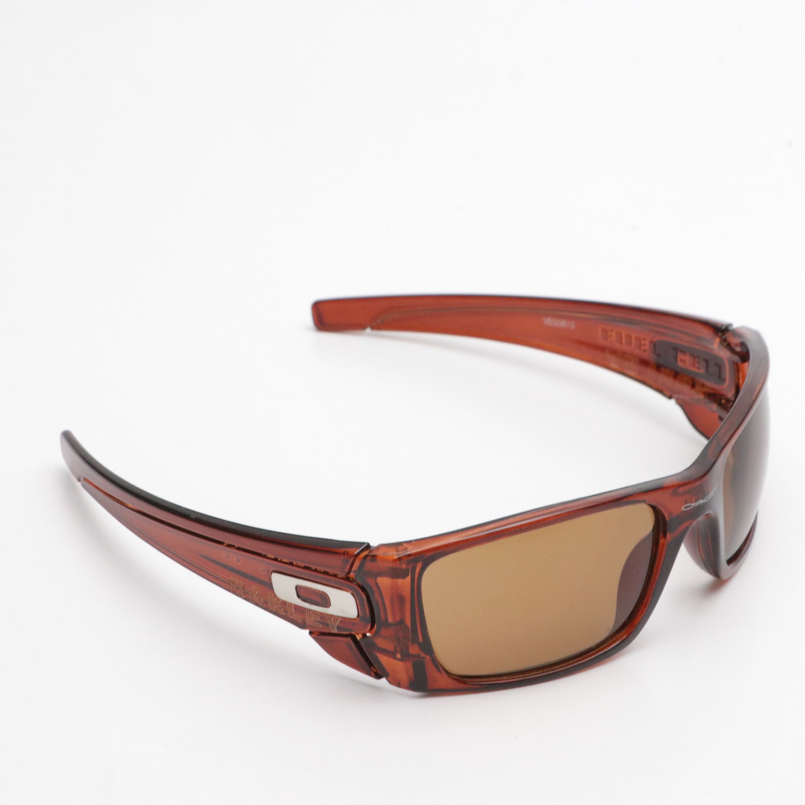 Oakley Cell Fuel Honey Brown Shield/Wrap Sunglasses