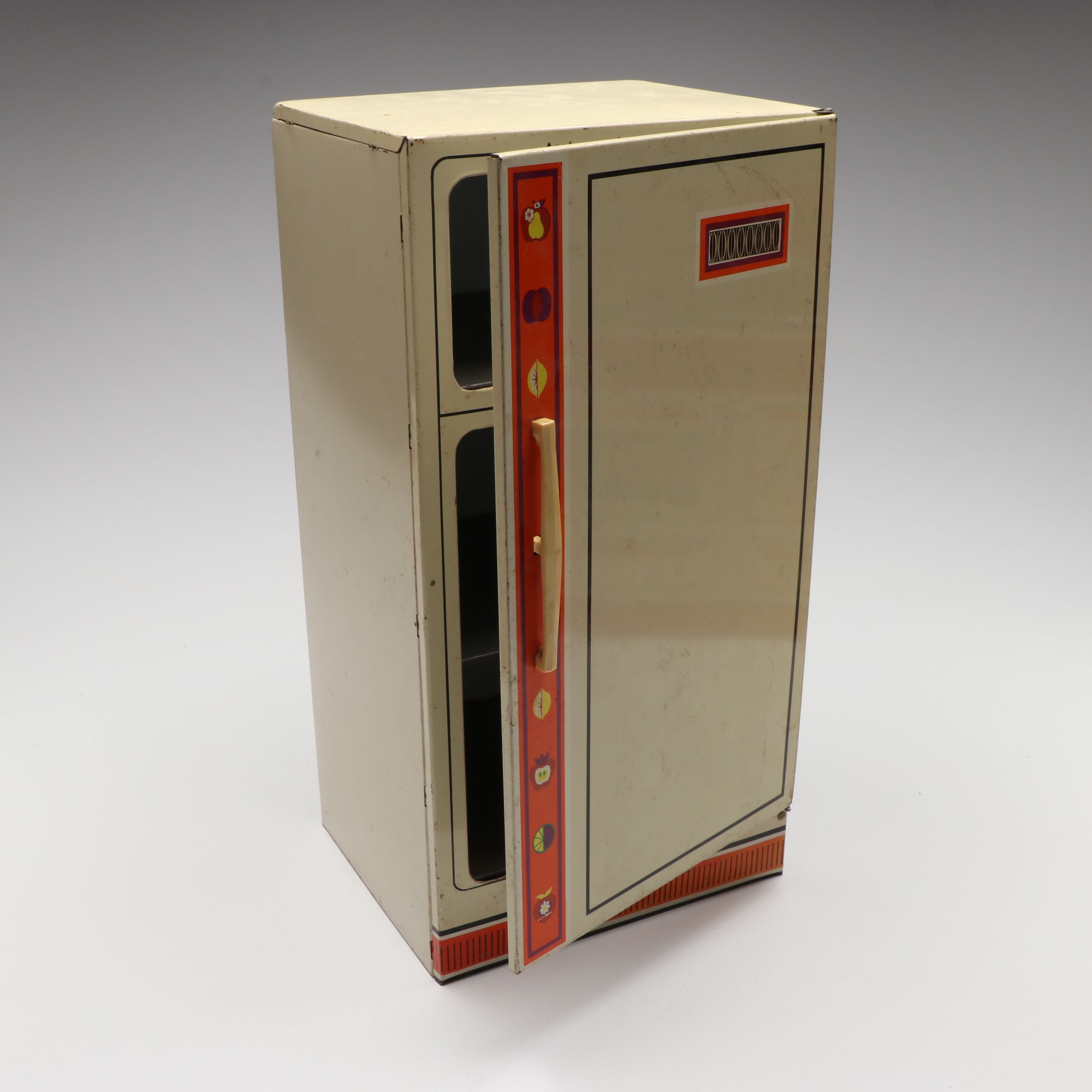 Wolverine Toys Tin Lithograph Oven, Sink and Refrigerator, Mid-Century