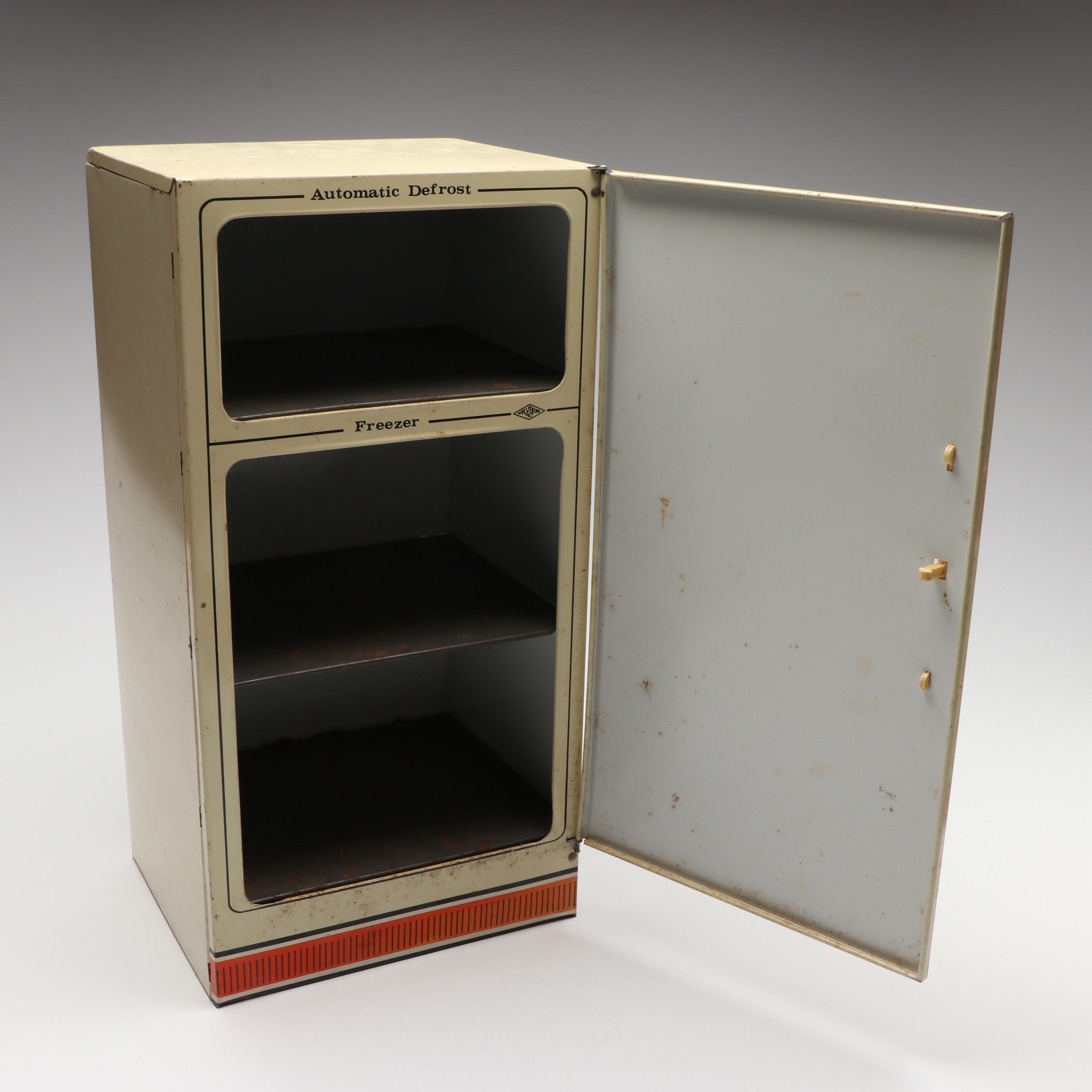 Wolverine Toys Tin Lithograph Oven, Sink and Refrigerator, Mid-Century