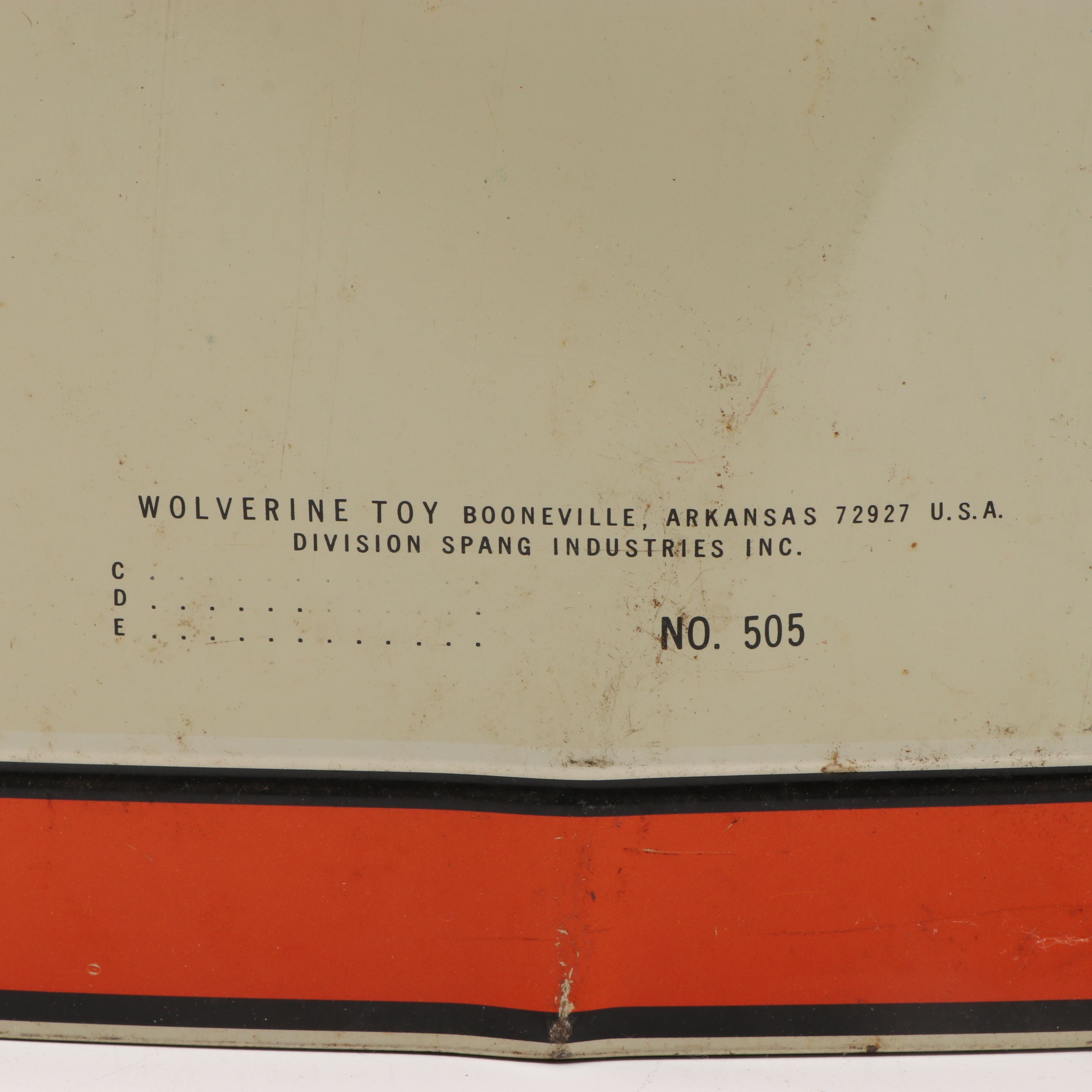 Wolverine Toys Tin Lithograph Oven, Sink and Refrigerator, Mid-Century