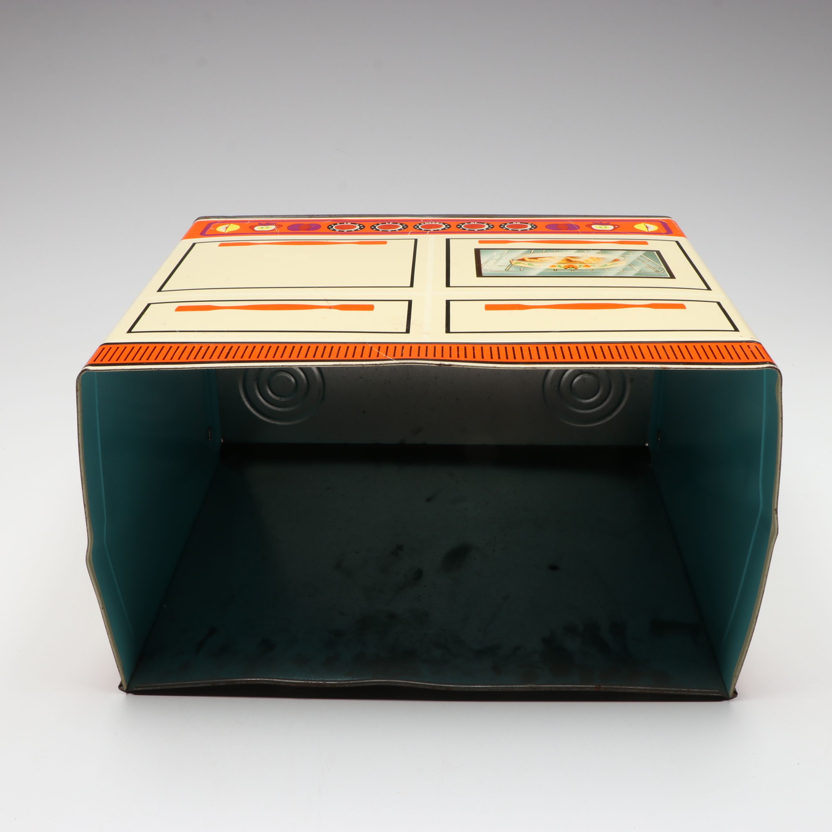 Wolverine Toys Tin Lithograph Oven, Sink and Refrigerator, Mid-Century