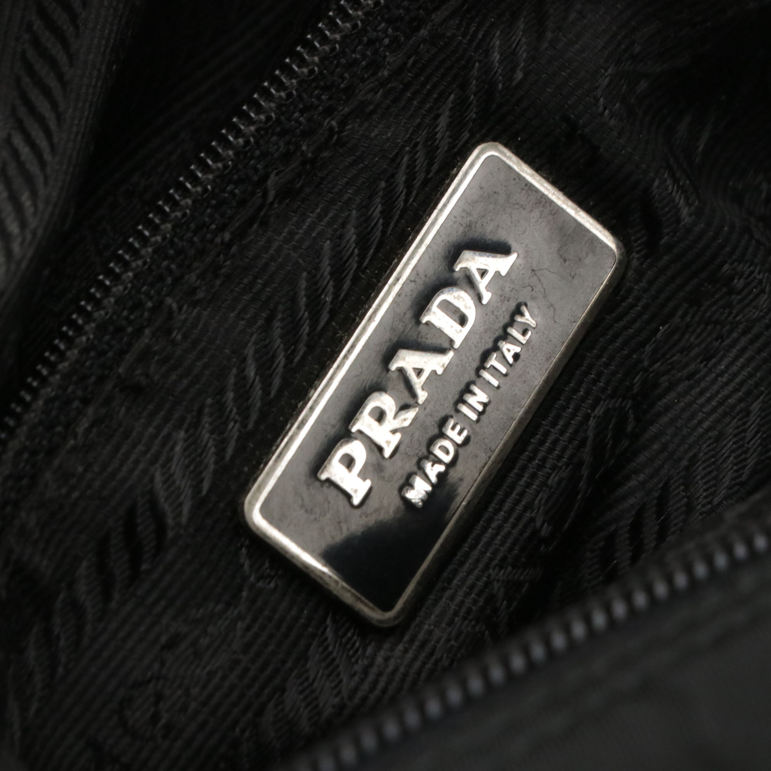 Prada Crossbody Bag in Black Tessuto Nylon and Leather