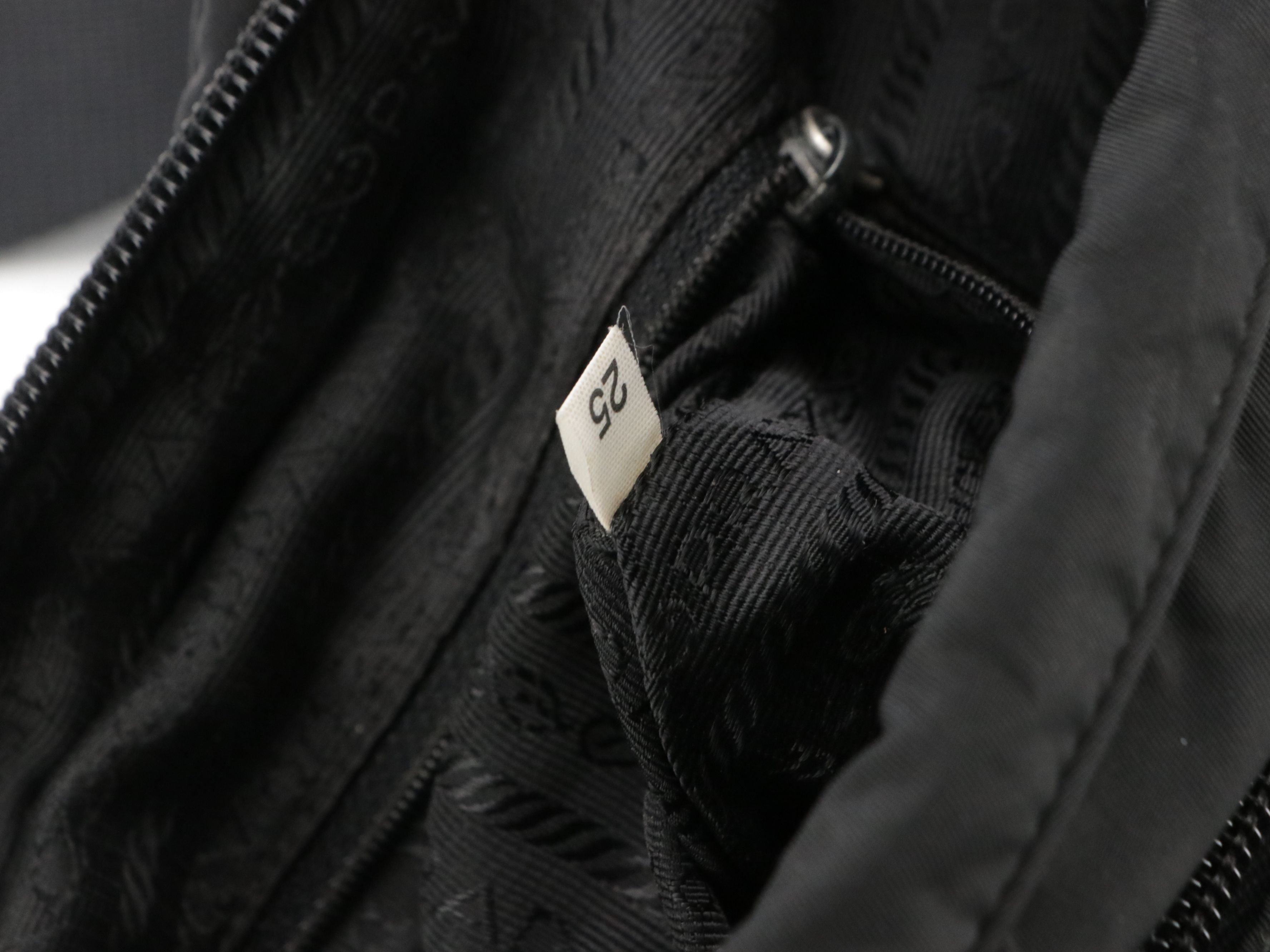 Prada Crossbody Bag in Black Tessuto Nylon and Leather