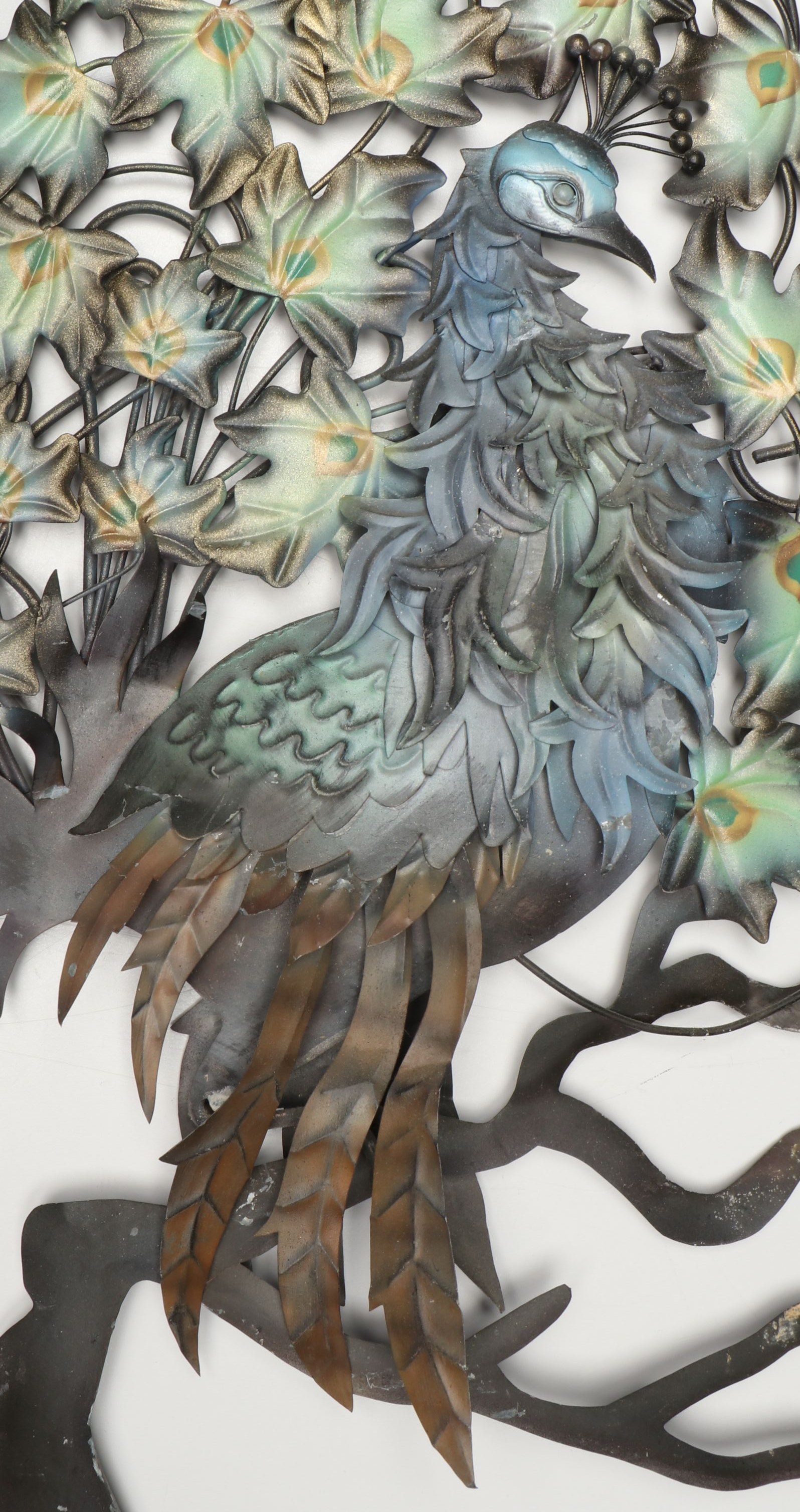 Peacock Metal Wall Hanging Art