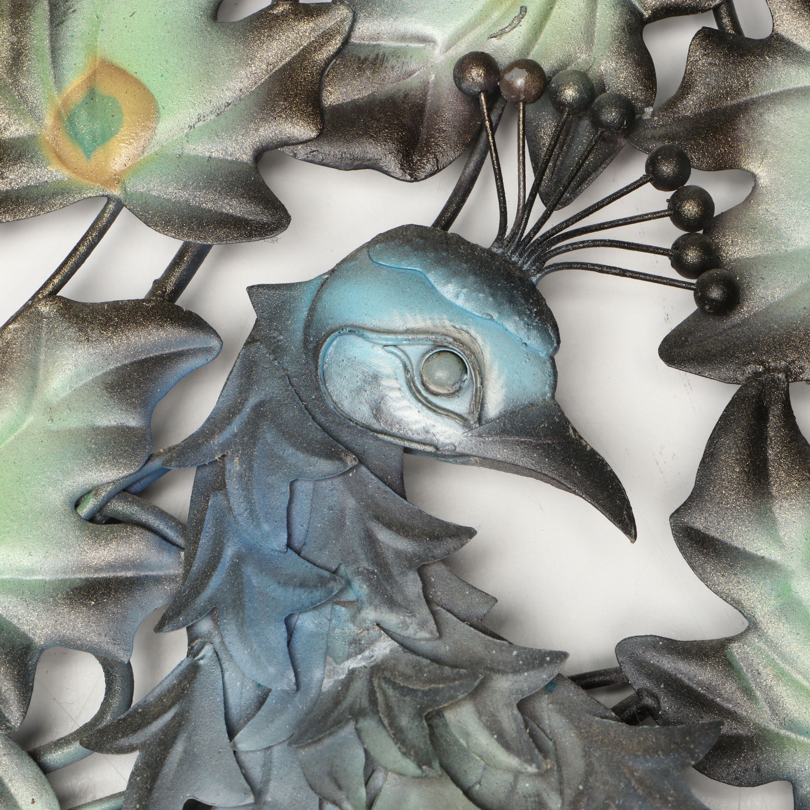 Peacock Metal Wall Hanging Art