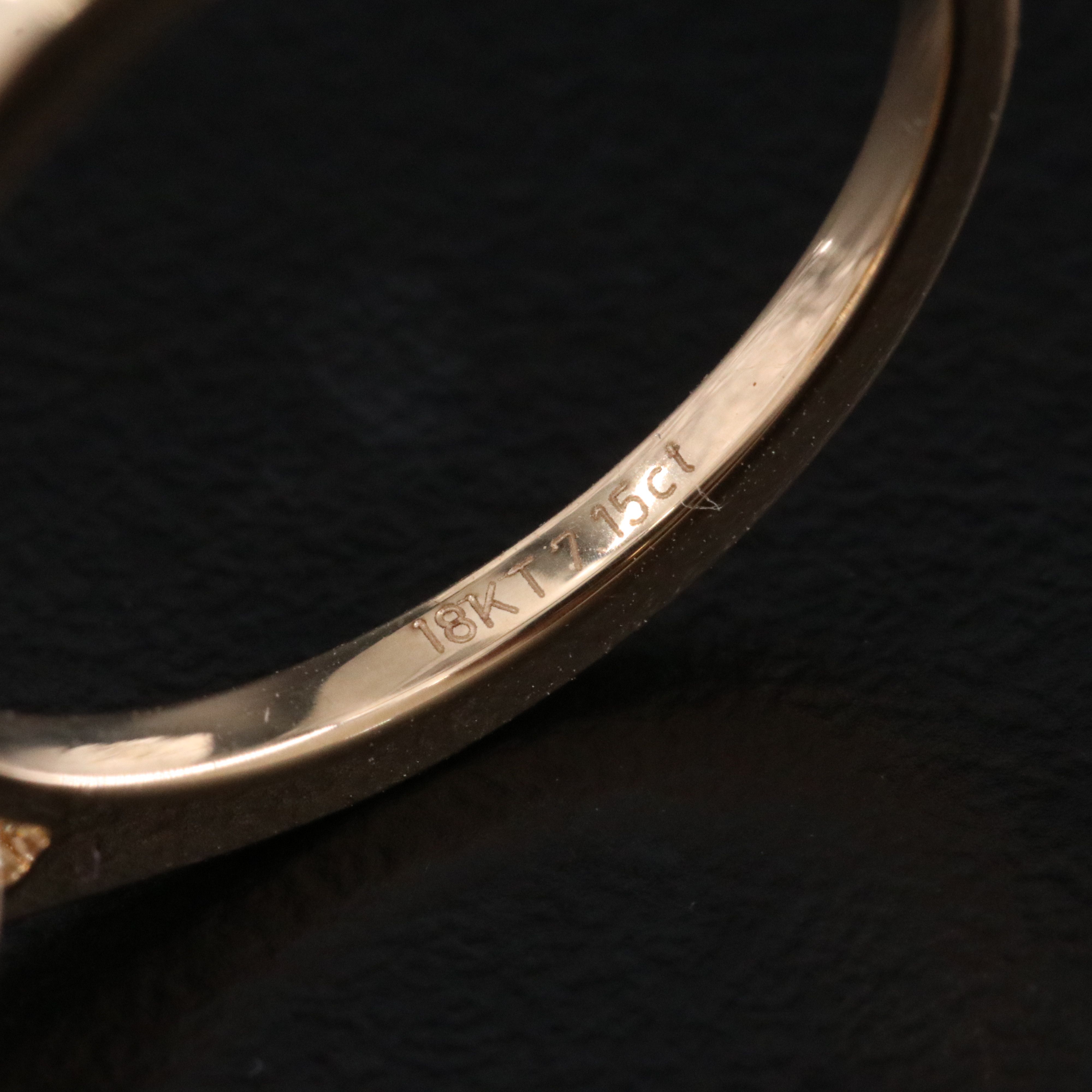 18K 7.15 CT Lab Grown Diamond Solitaire Ring with IGI Report