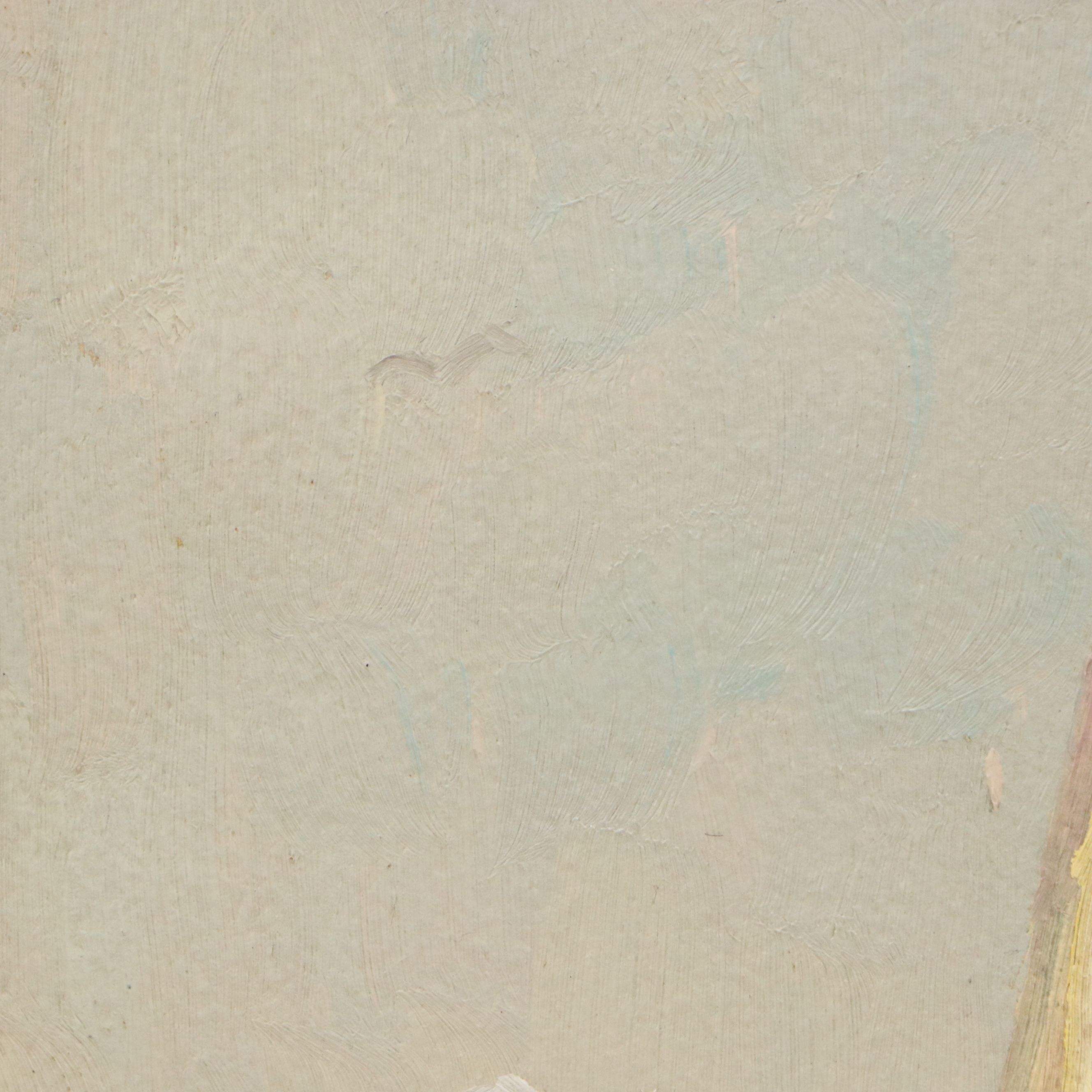 L. W. Broome Harbor Scene Oil Painting with Sailboats, 20th Century