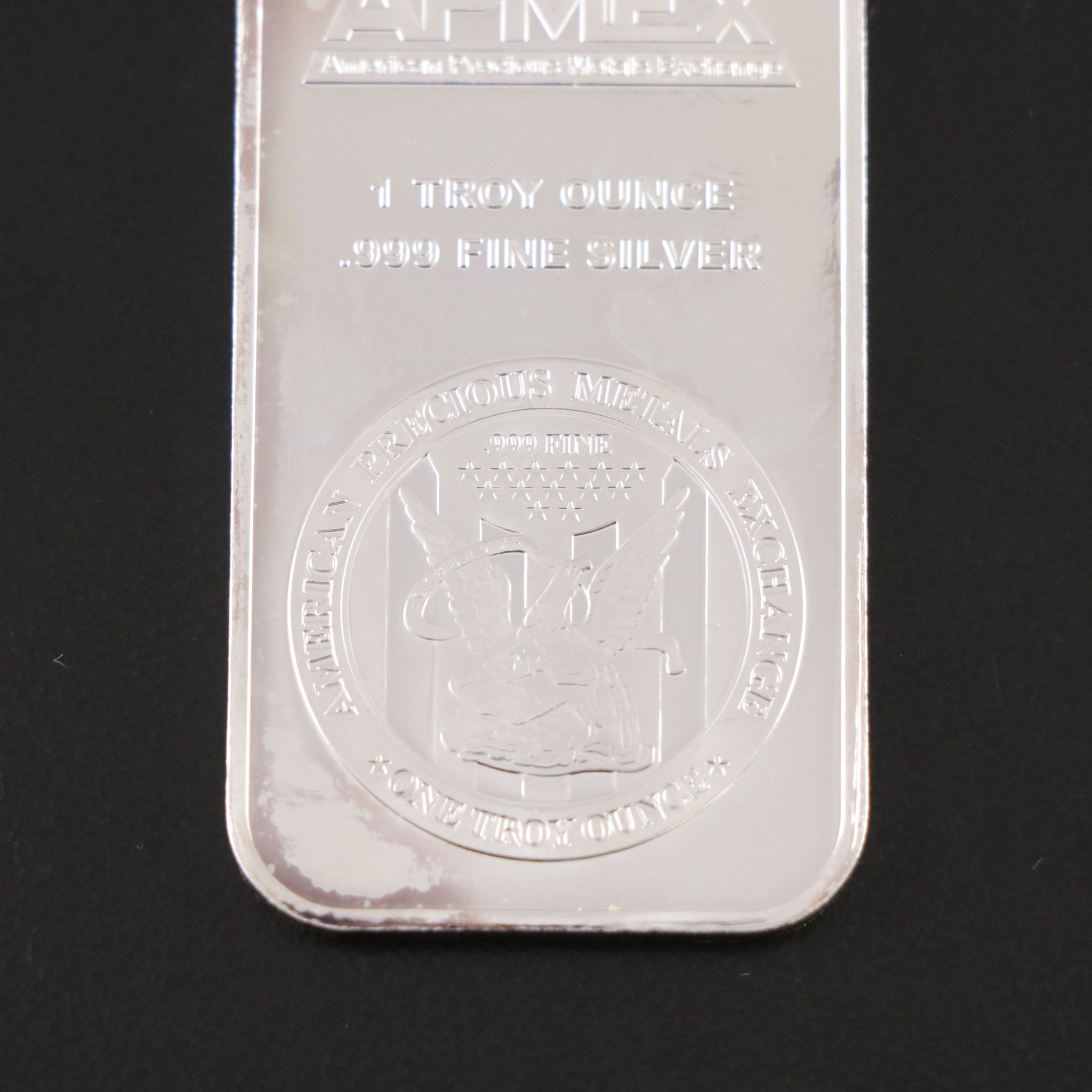 APMEX One Troy Ounce Fine Silver Bar