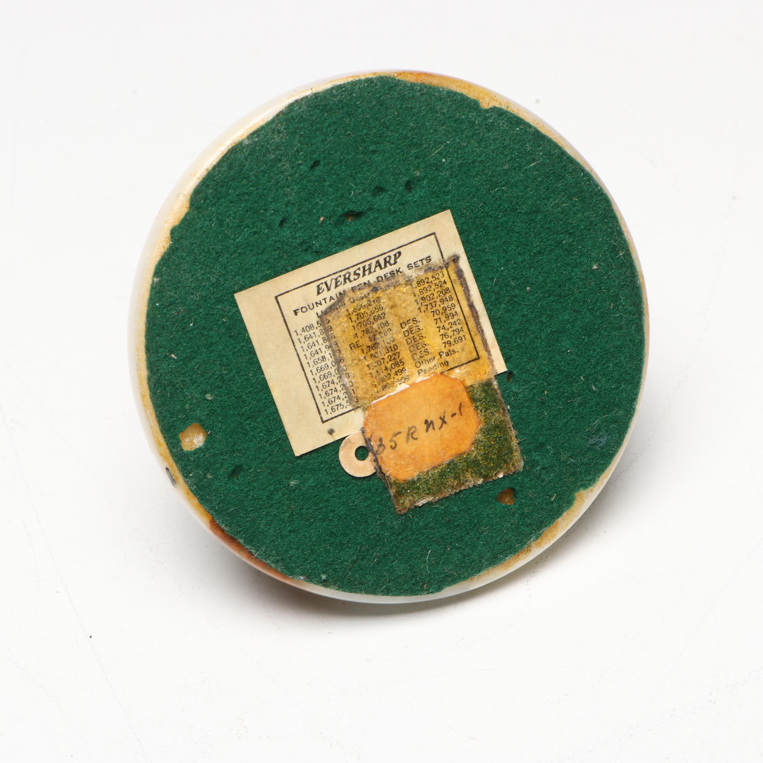 Eversharp Calcite Pen Stand with Other Office Accessories