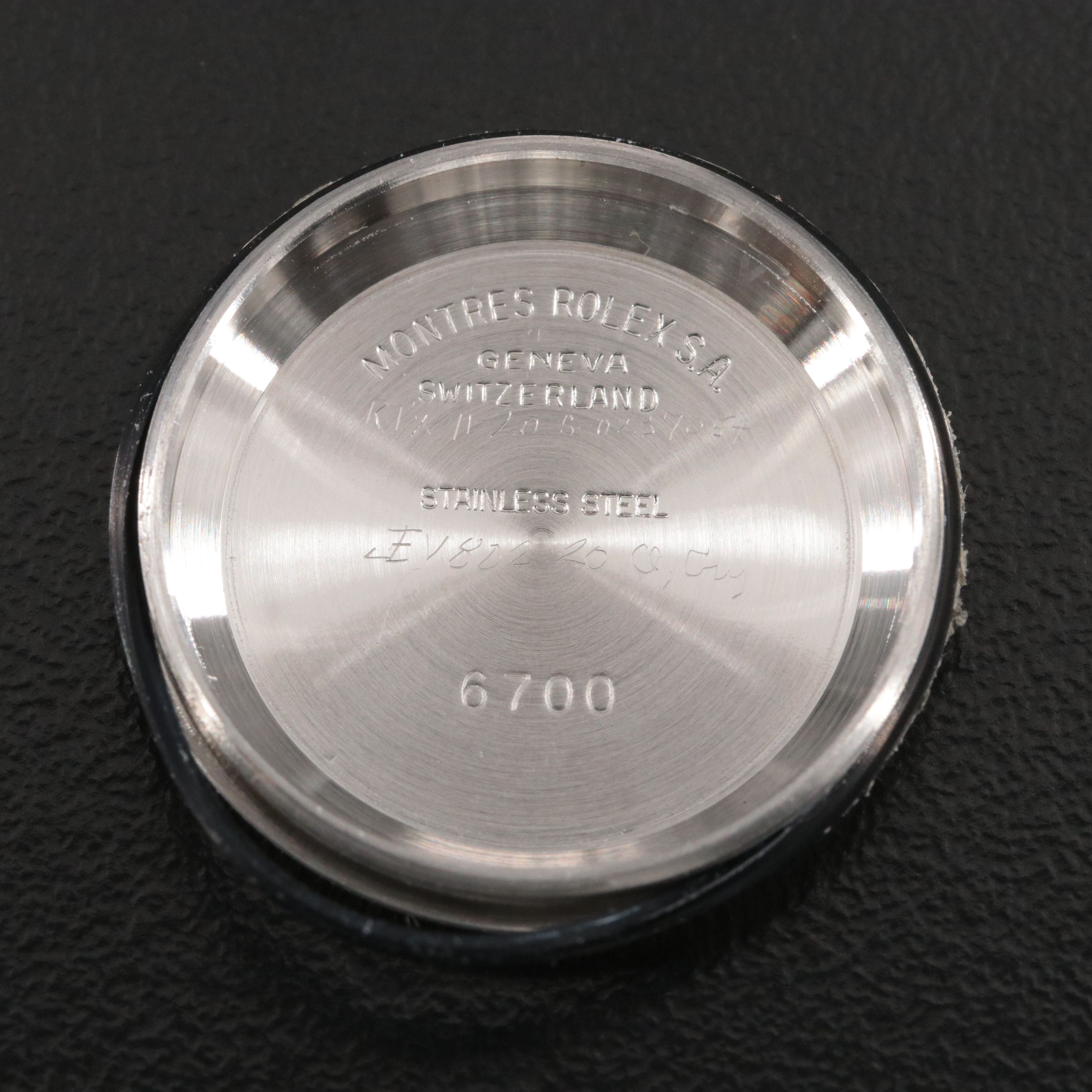 1982 Rolex Oyster Perpetual Two Tone 6719 Watch