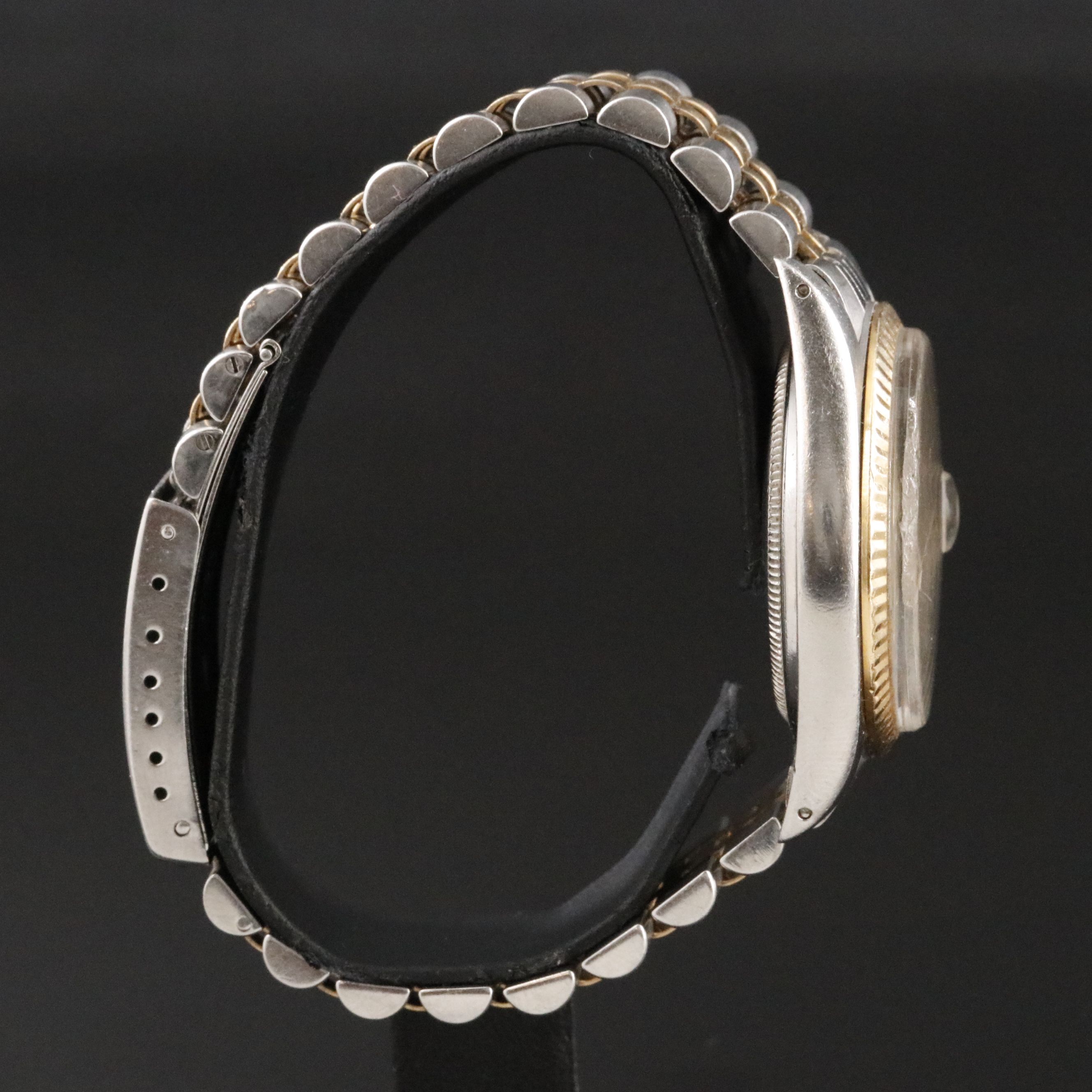 1983 Rolex Two Tone Champagne Dial Datejust 16013 Watch