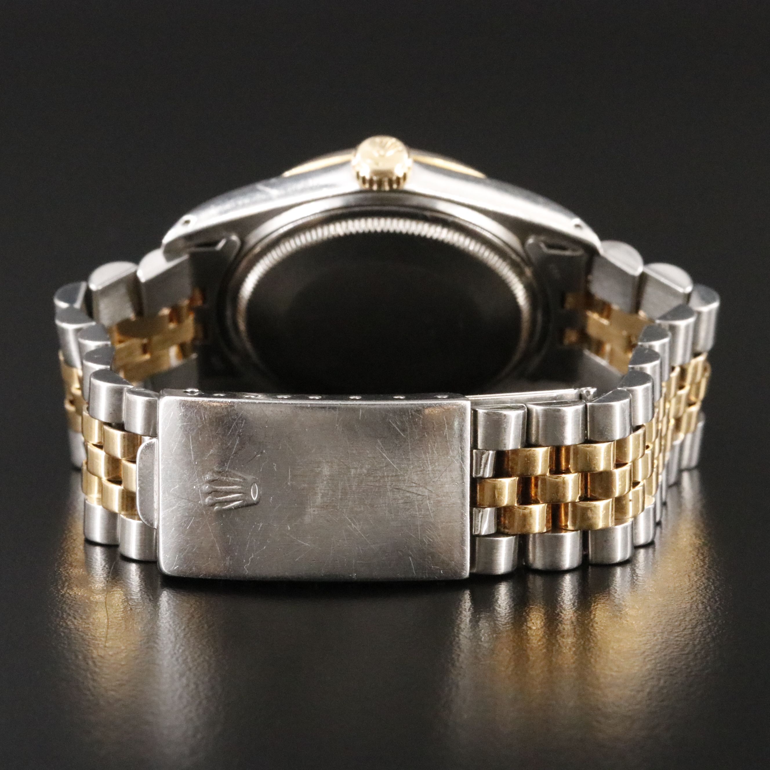 1983 Rolex Two Tone Champagne Dial Datejust 16013 Watch