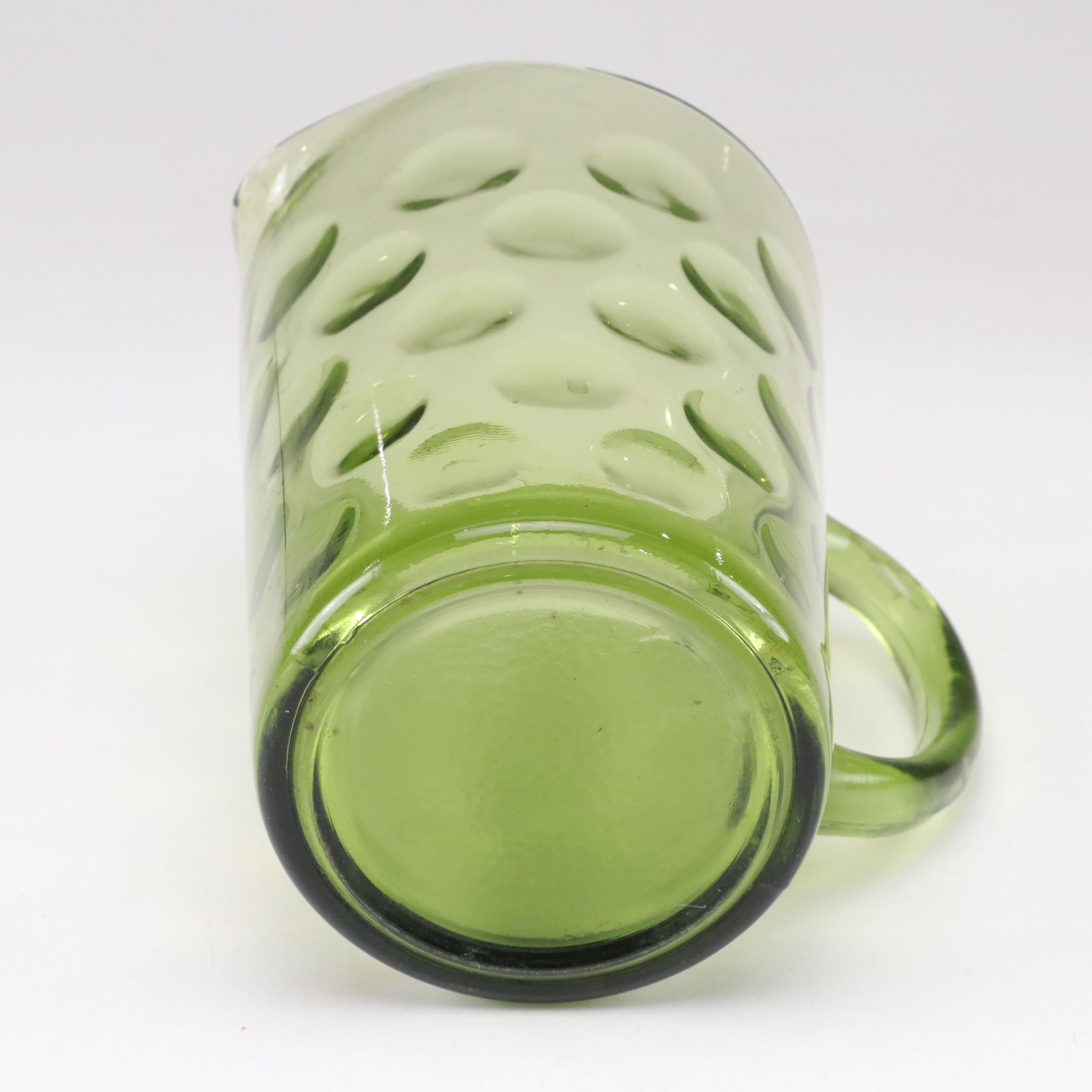 Hazel-Atlas "El Dorado" Avocado Glass Pitcher, Figgjo Hand-Painted Bowl & More