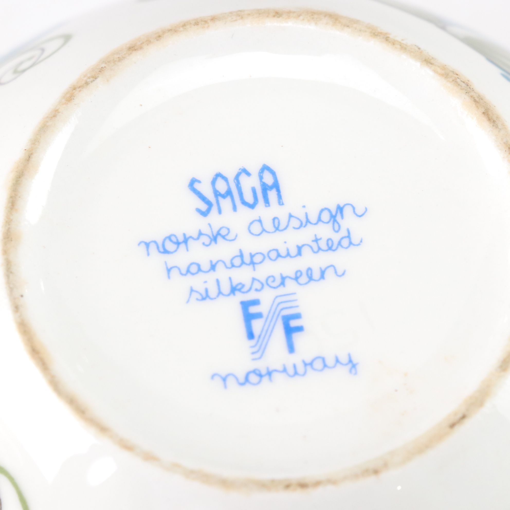 Hazel-Atlas "El Dorado" Avocado Glass Pitcher, Figgjo Hand-Painted Bowl & More